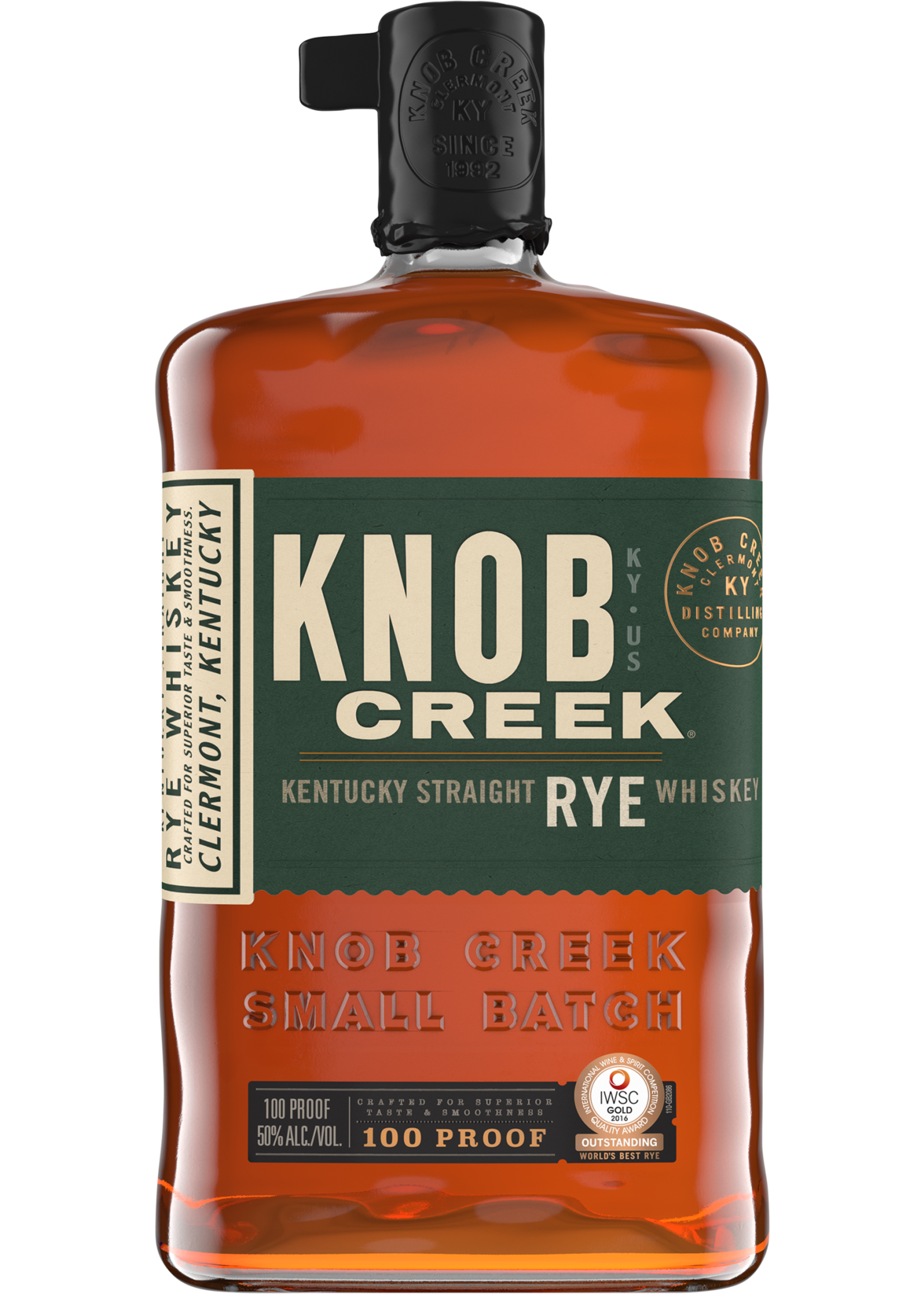 Knob Creek Knob Creek / Rye Whiskey 50% abv / 750mL