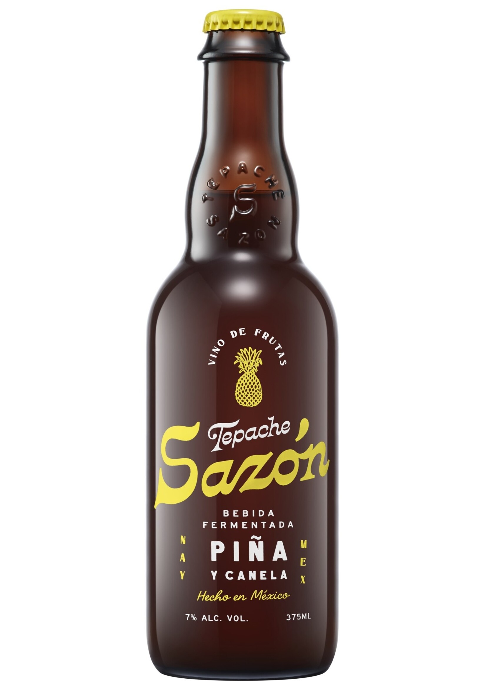 Tepache Sazon Tepache Sazon / Pina y Canela (Pineapple & Cinnamon) 7% abv / 375mL