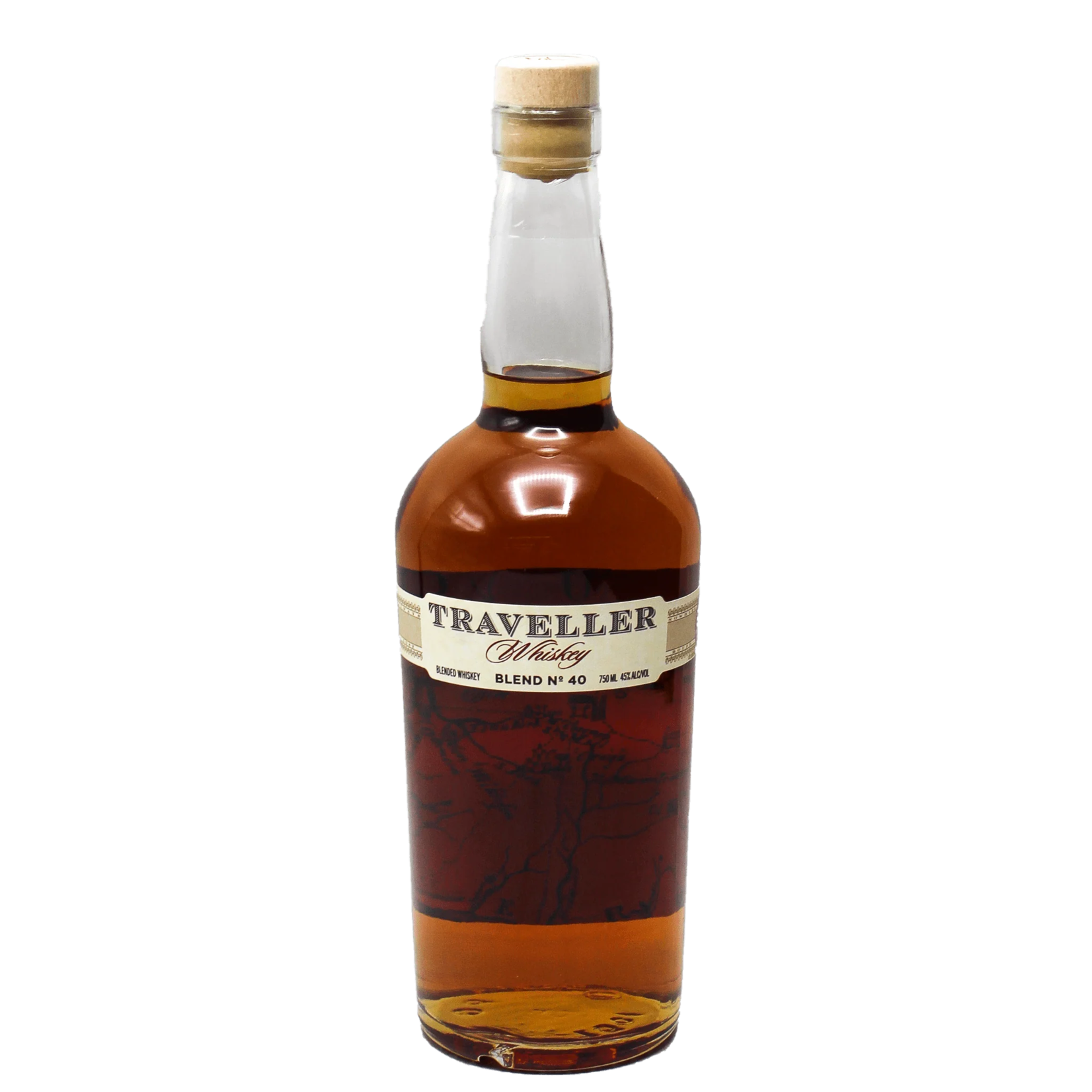 Traveller Traveller / Blended Whiskey 40% abv / 750mL