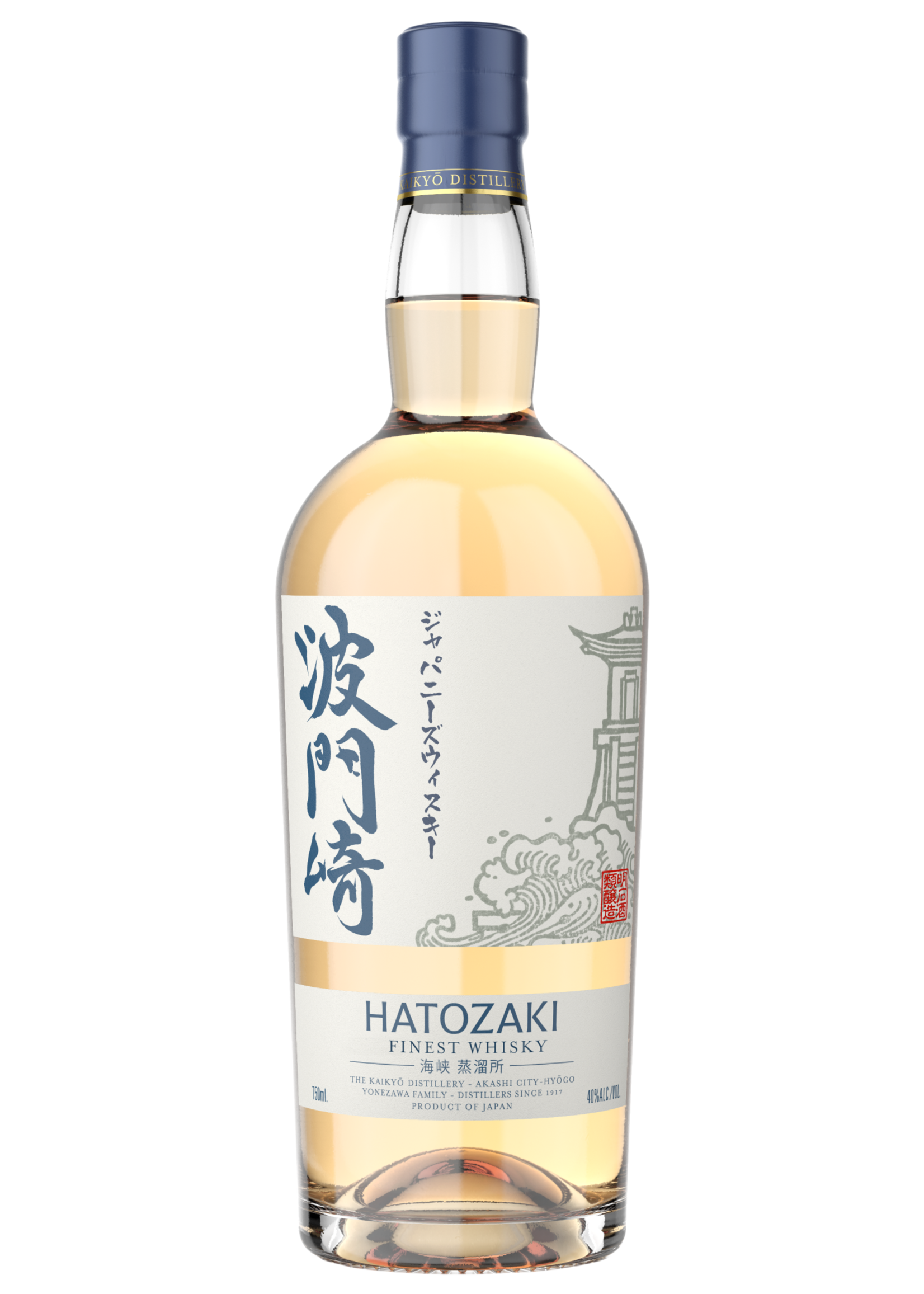 Hatozaki Hatozaki / Finest Blended Whisky 40% / 750mL