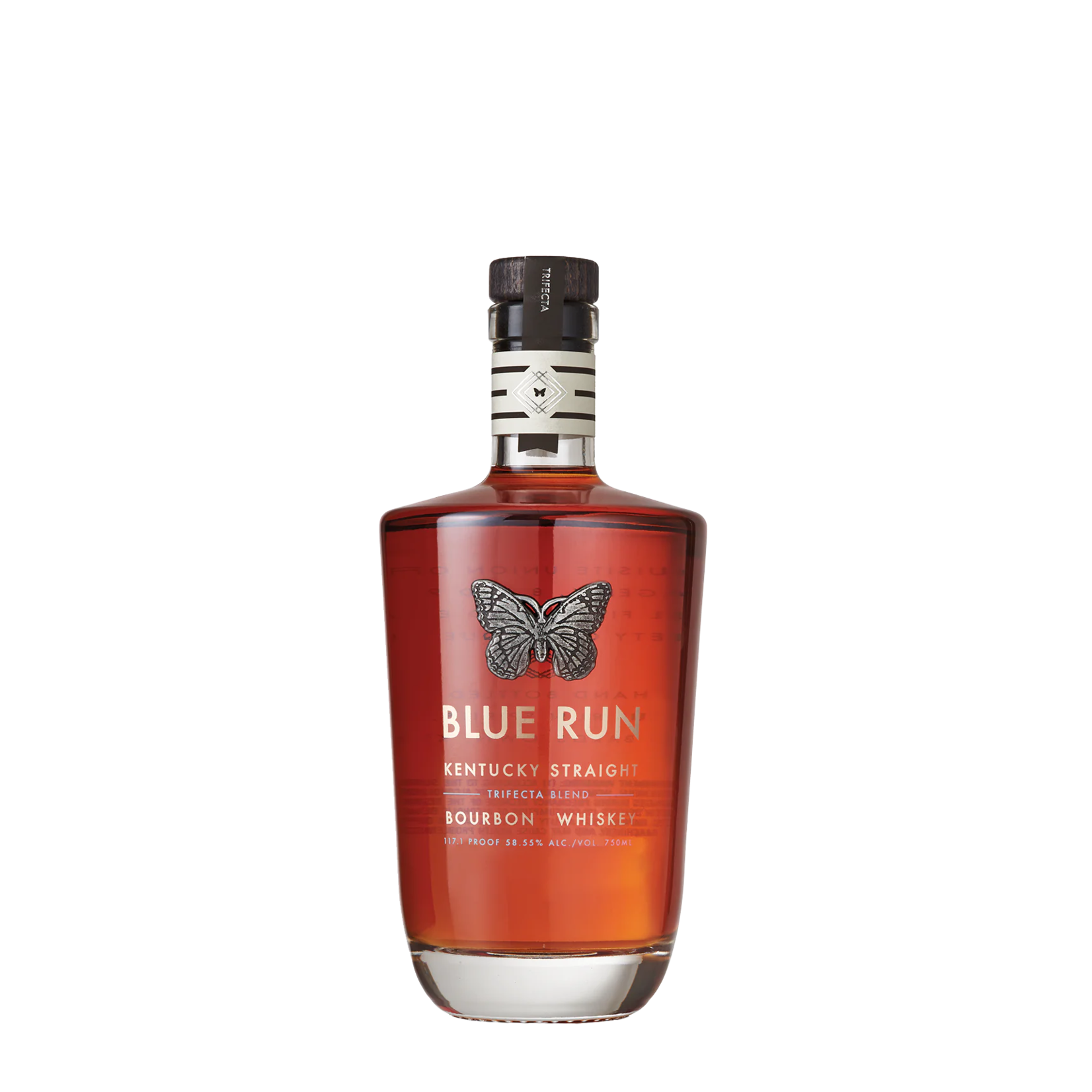 Blue Run Blue Run / Trifecta Bourbon Whisky 58.5% abv / 750mL