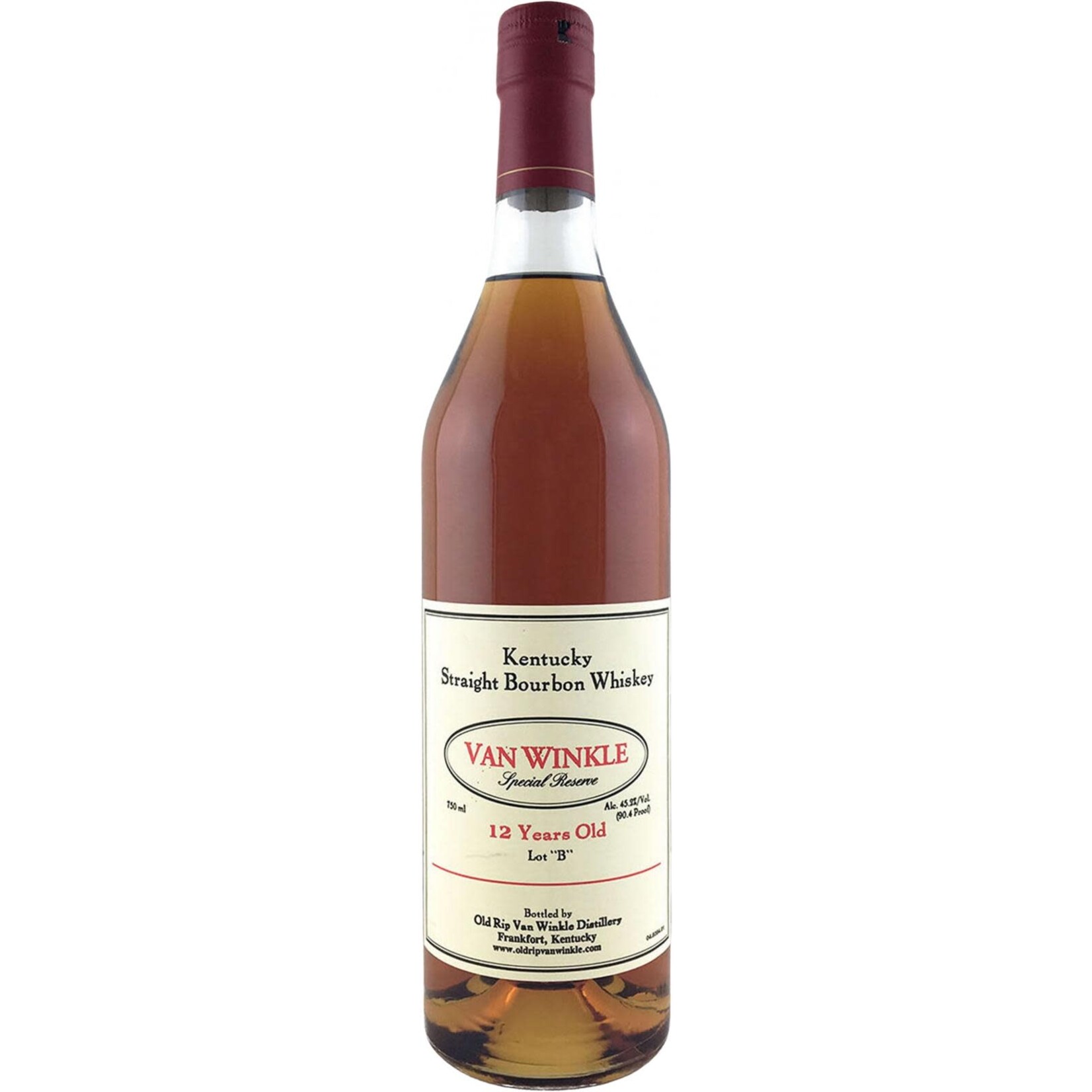 Raffle Ticket: Van Winkle 12 Year Special Reserve