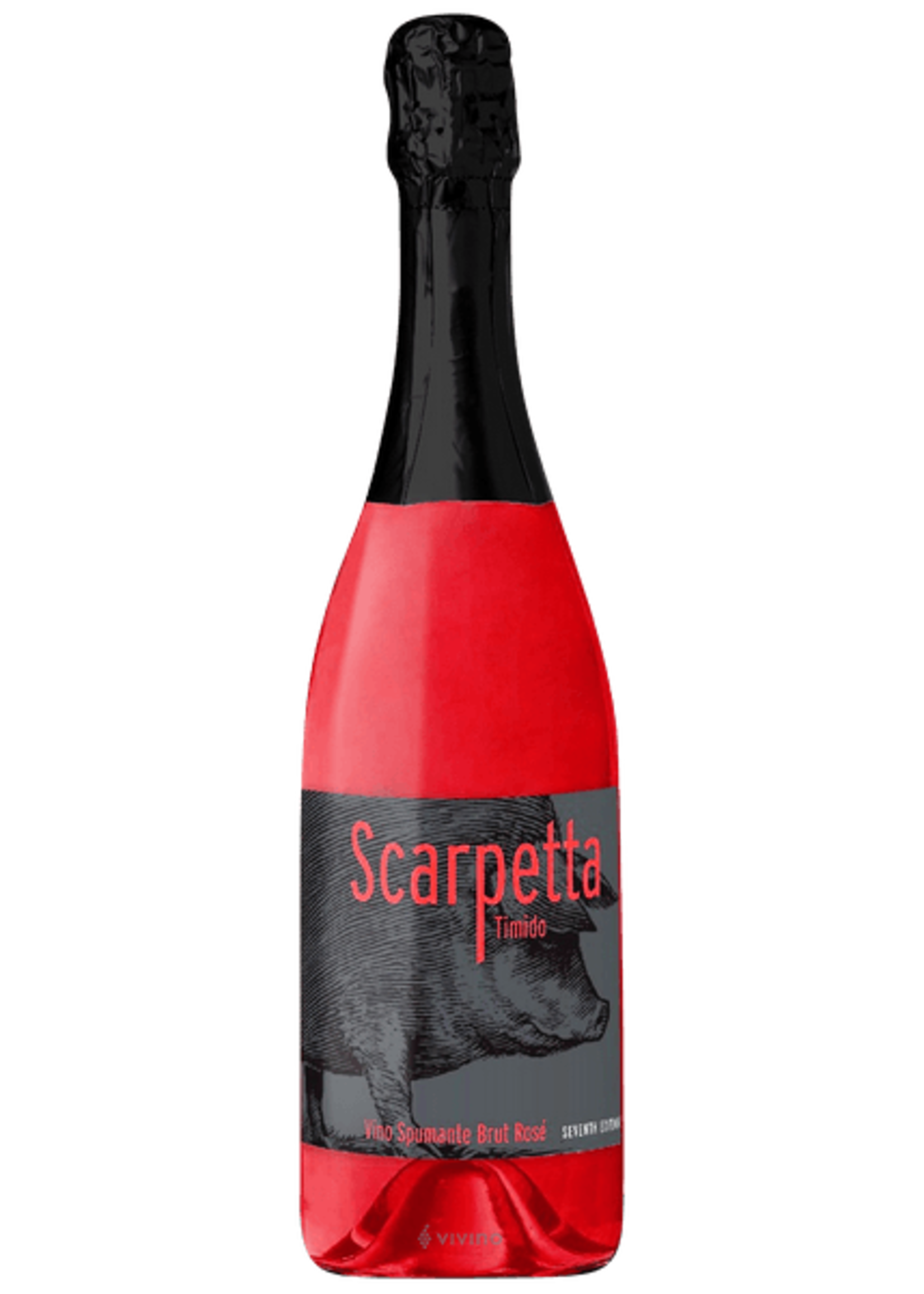 Scarpetta Scarpetta / Timido Spumante Brut Rose / 750mL