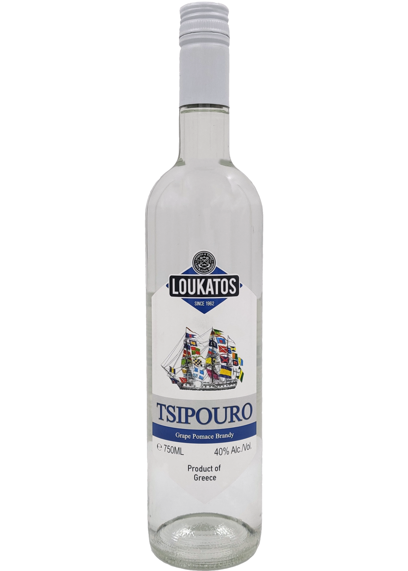 Loukatos Loukatos / Tsipouro Grape Distillate / 750mL