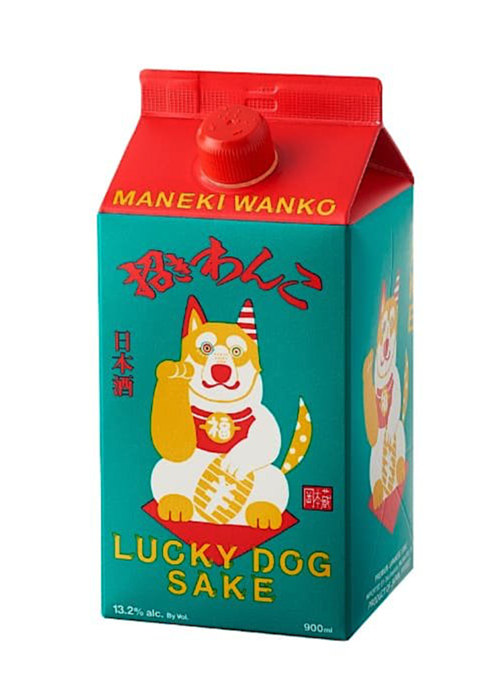Maneki Wanko Maneki Wanko / Lucky Dog Sake / 900mL