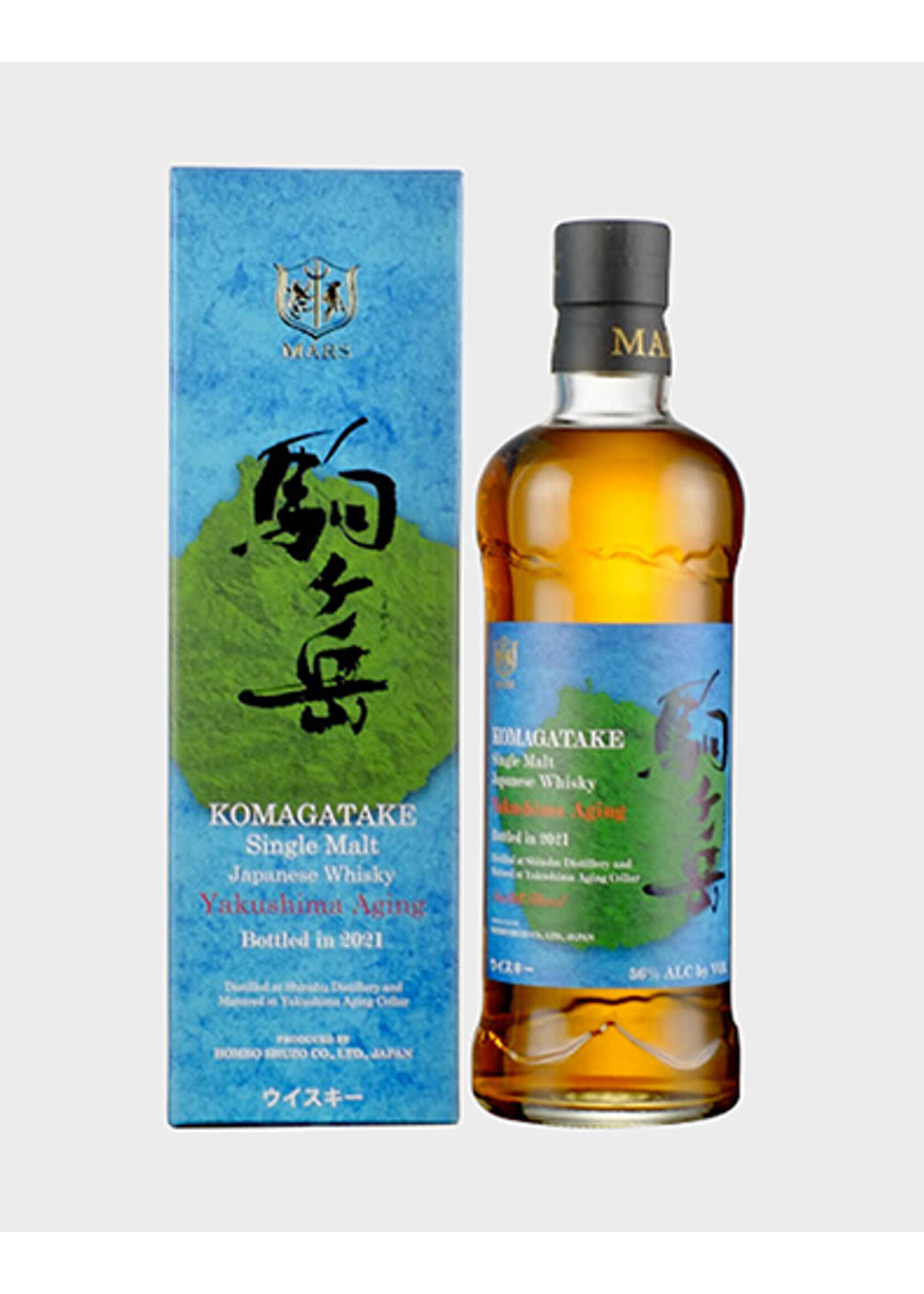 Mars Shinshu Mars Shinshu / Komagatake Single Malt Japanese Whisky Yakushima Aging 2021 Edition 56% abv / 700mL
