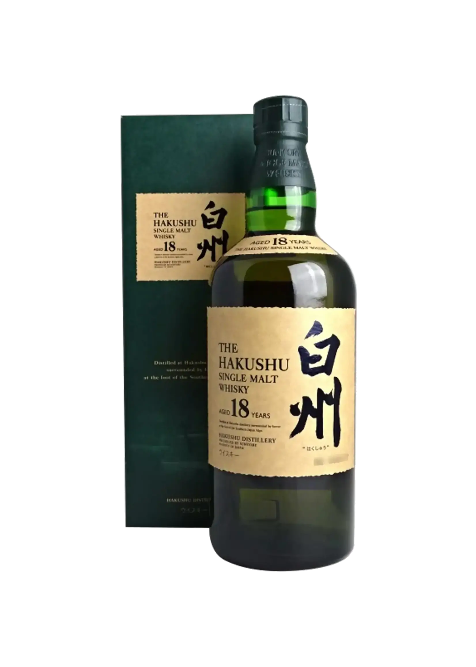 Suntory The Hakushu / 18 Year Single Malt Japanese Whisky / 750mL