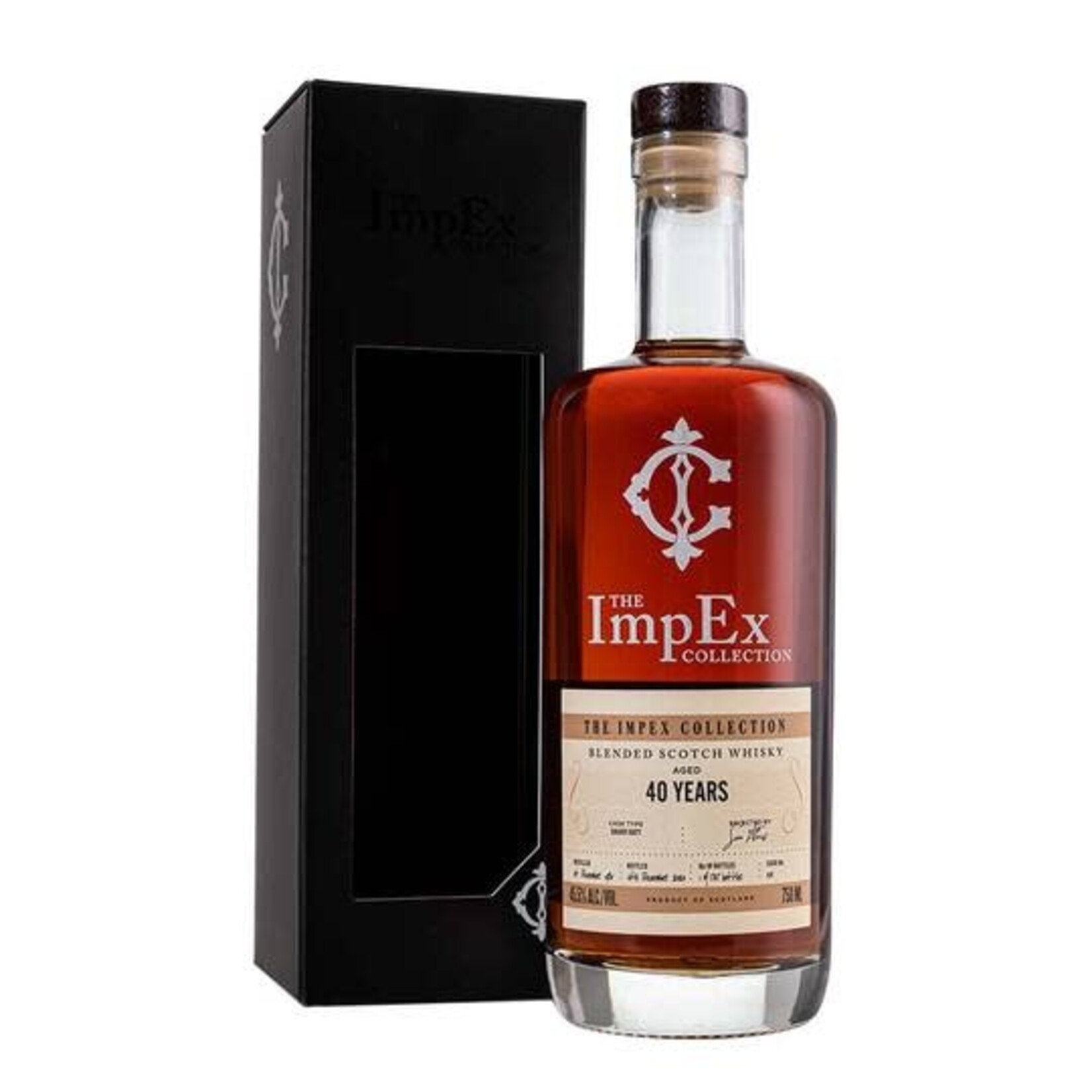 The Impex Collection The Impex Collection / 40 Year Old Blended Scotch Whisky 45.5% abv / 750mL