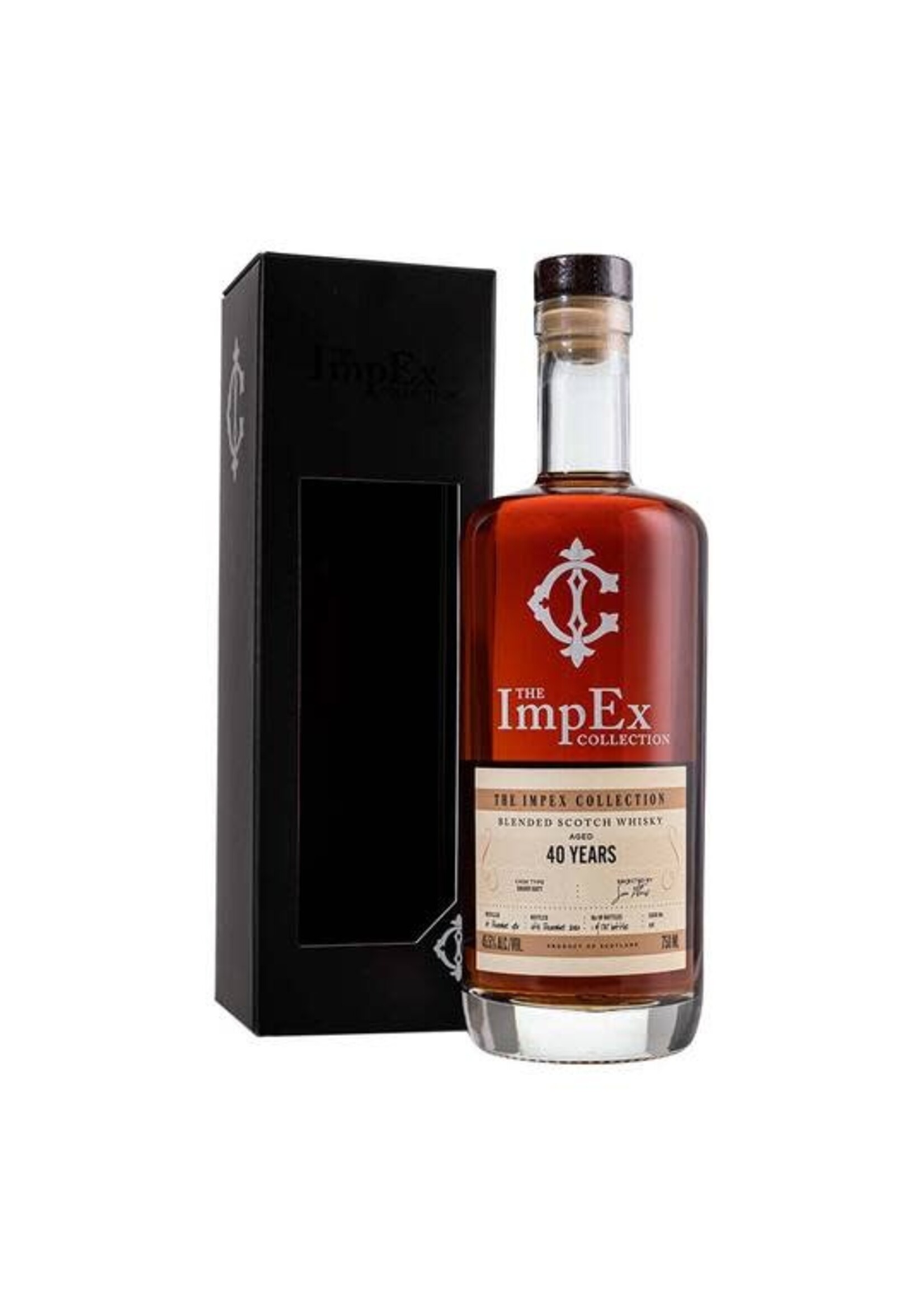 The Impex Collection The Impex Collection / 40 Year Old Blended Scotch Whisky 45.5% abv / 750mL