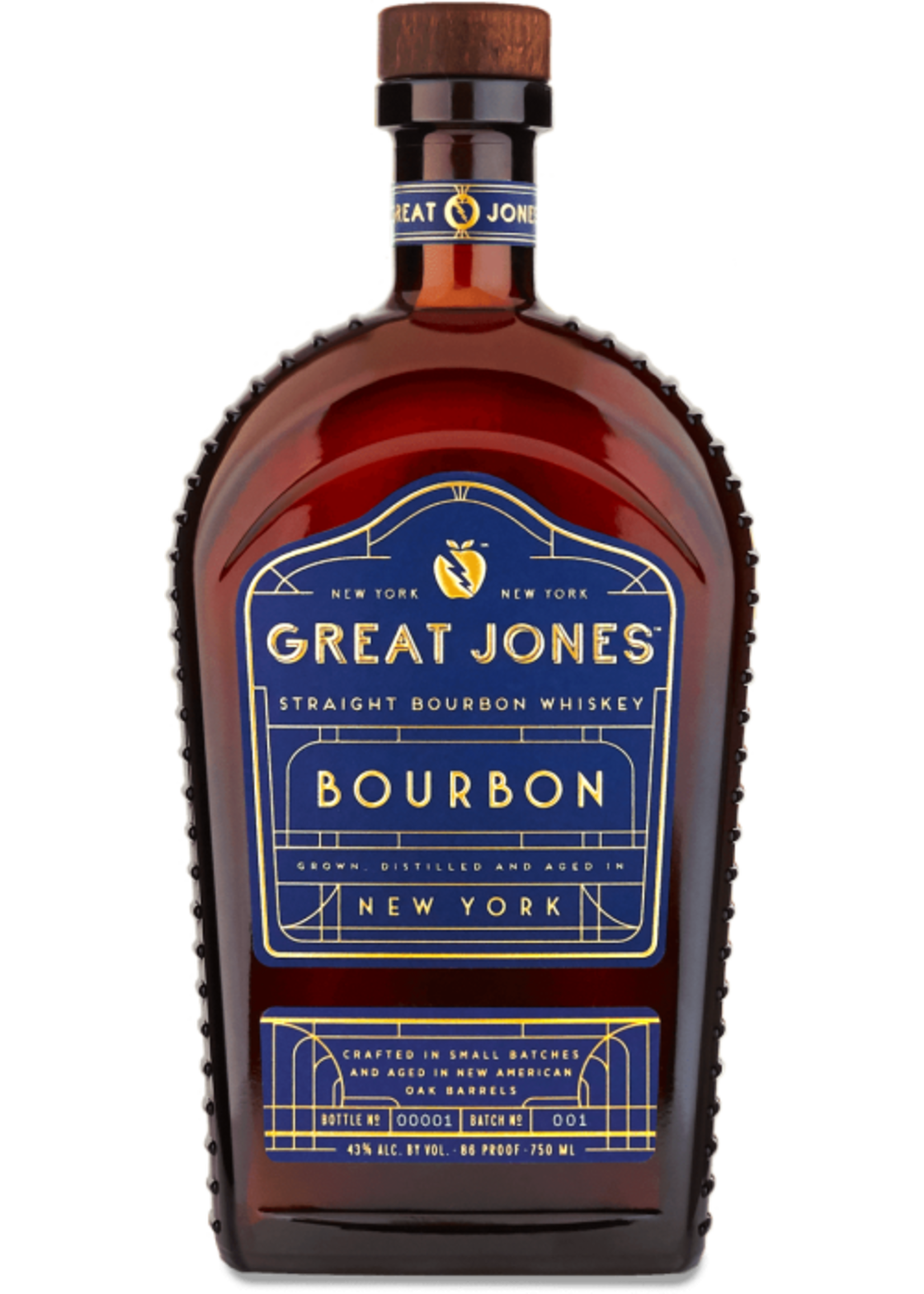 Great Jones Distillery Great Jones Distillery / Straight Bourbon Whiskey 43% abv / 750mL