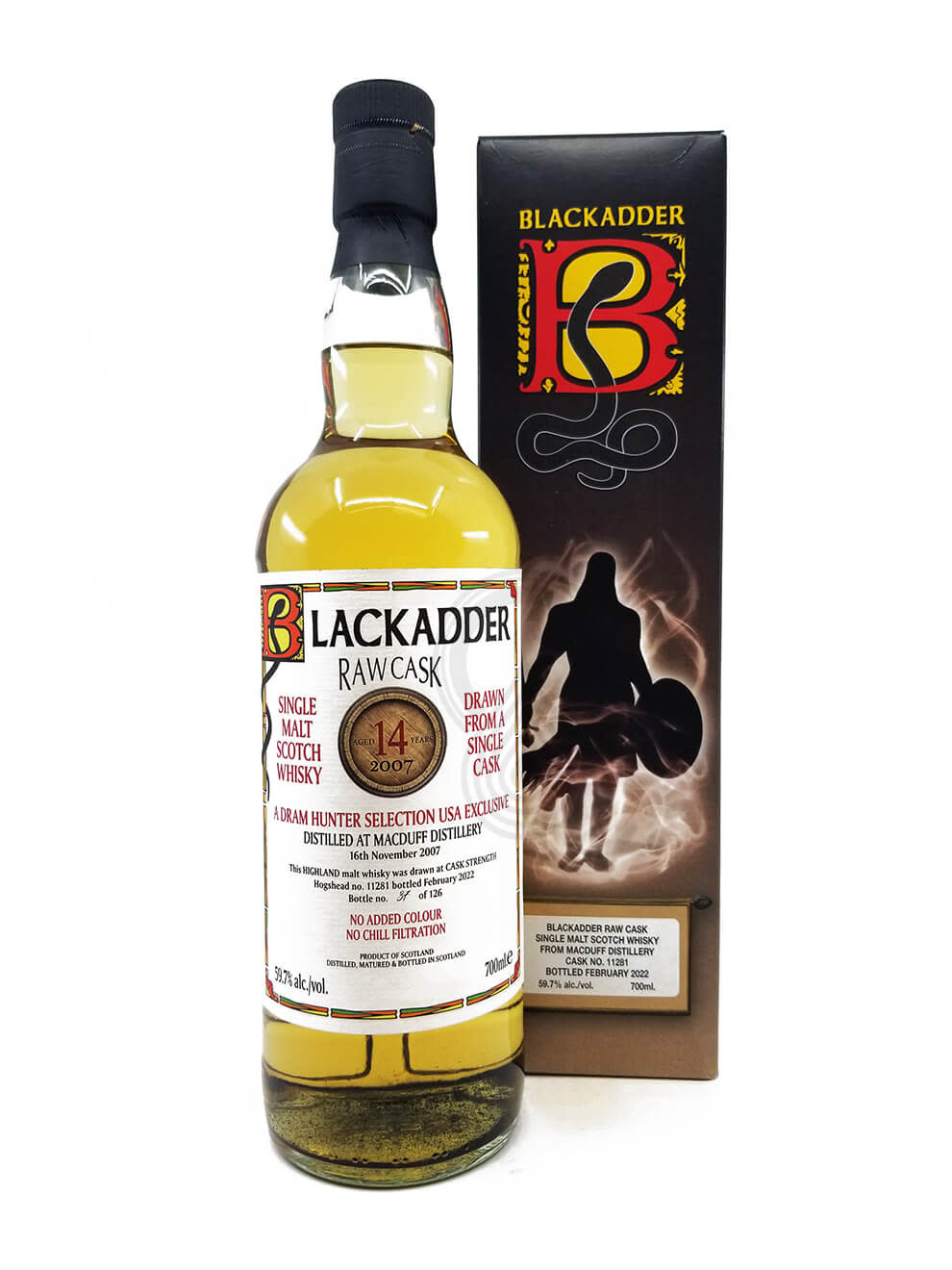 Blackadder RAW CASK 13年 700ml 51% Blackadder — glass revolution imports