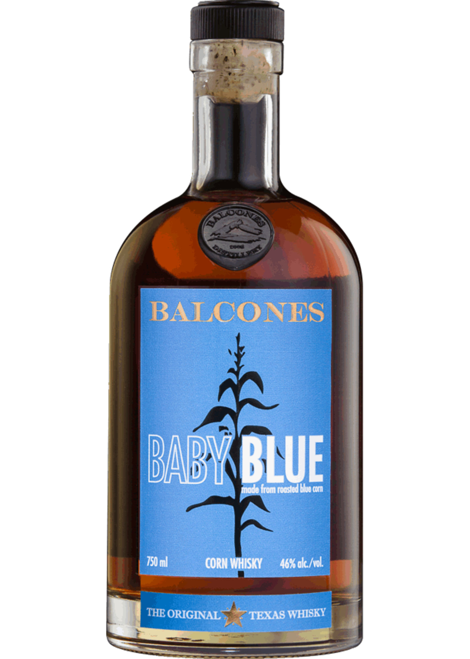 Balcones Balcones / Baby Blue Pot Distilled Corn Whisky 92 Proof / 750mL