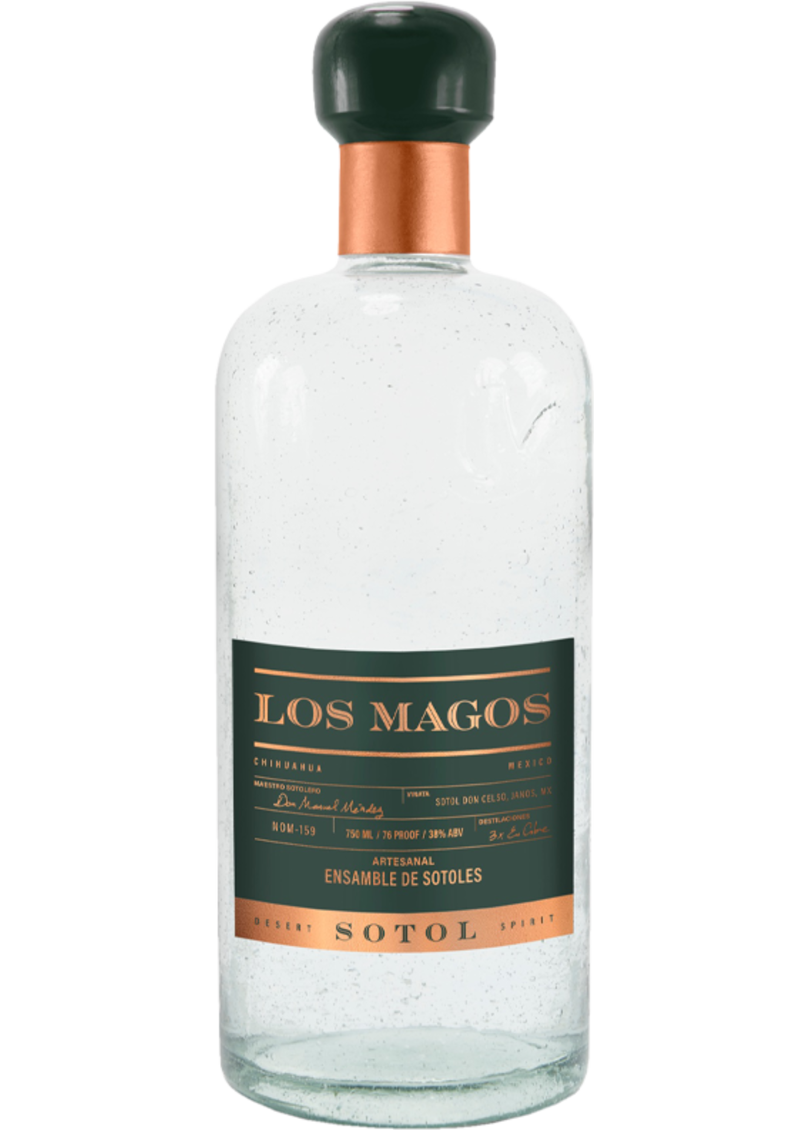 Los Magos Los Magos / Sotol 38% abv / 750mL
