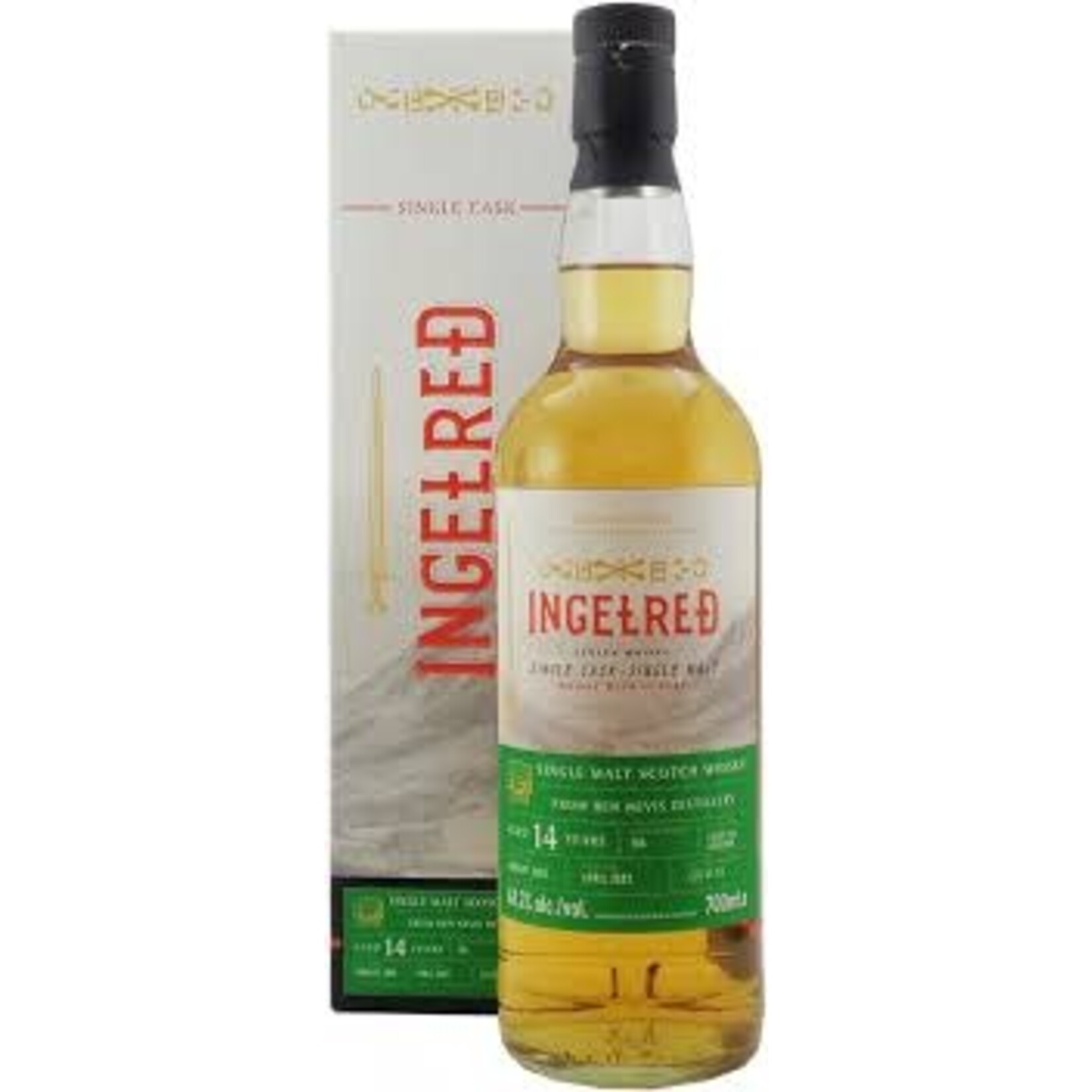 Ingelred Ingelred / Ben Nevis 14 Year Matured in a First-Fill Bourbon Barrel / Single Cask Single Malt Scotch Whisky 62.2% abv / 700mL