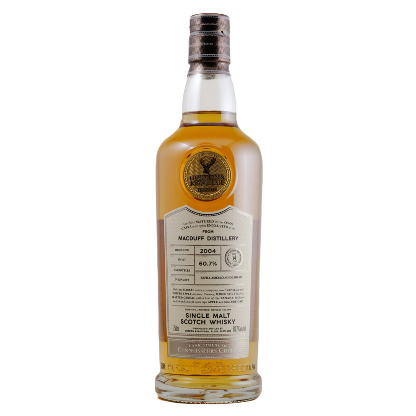 Gordon & Macphail Gordon & Macphail / Macduff 14 Year Old Connoisseurs Choice Single Cask Single Malt Scotch Whisky 60.7% abv / 750 mL