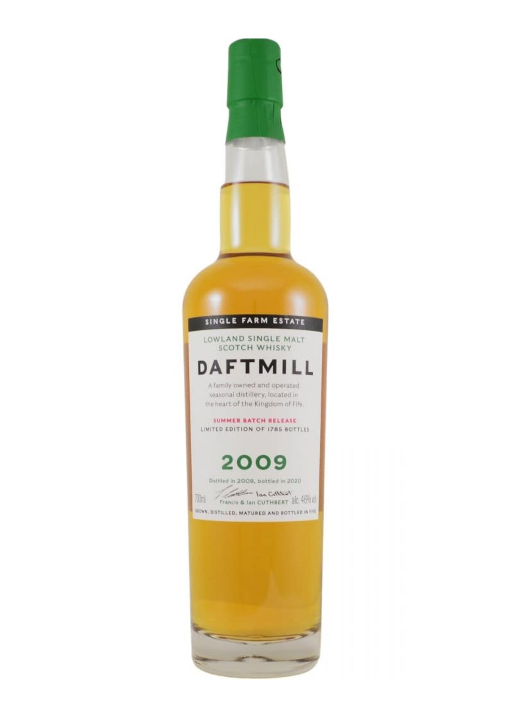 Daftmill Daftmill / Summer Bath Release 2009 11 Year Old Single Malt Scotch Whisky 46% abv / 750mL