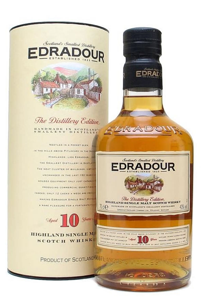 Edradour 10 Year Single Malt Scotch