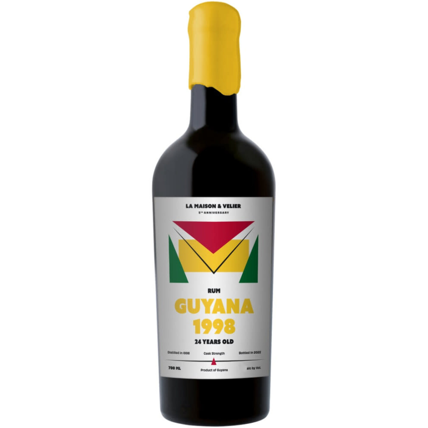 La Maison & Velier La Maison & Velier / Flag Series Guyana 1998 Cask Strength 60.2% abv / 700mL