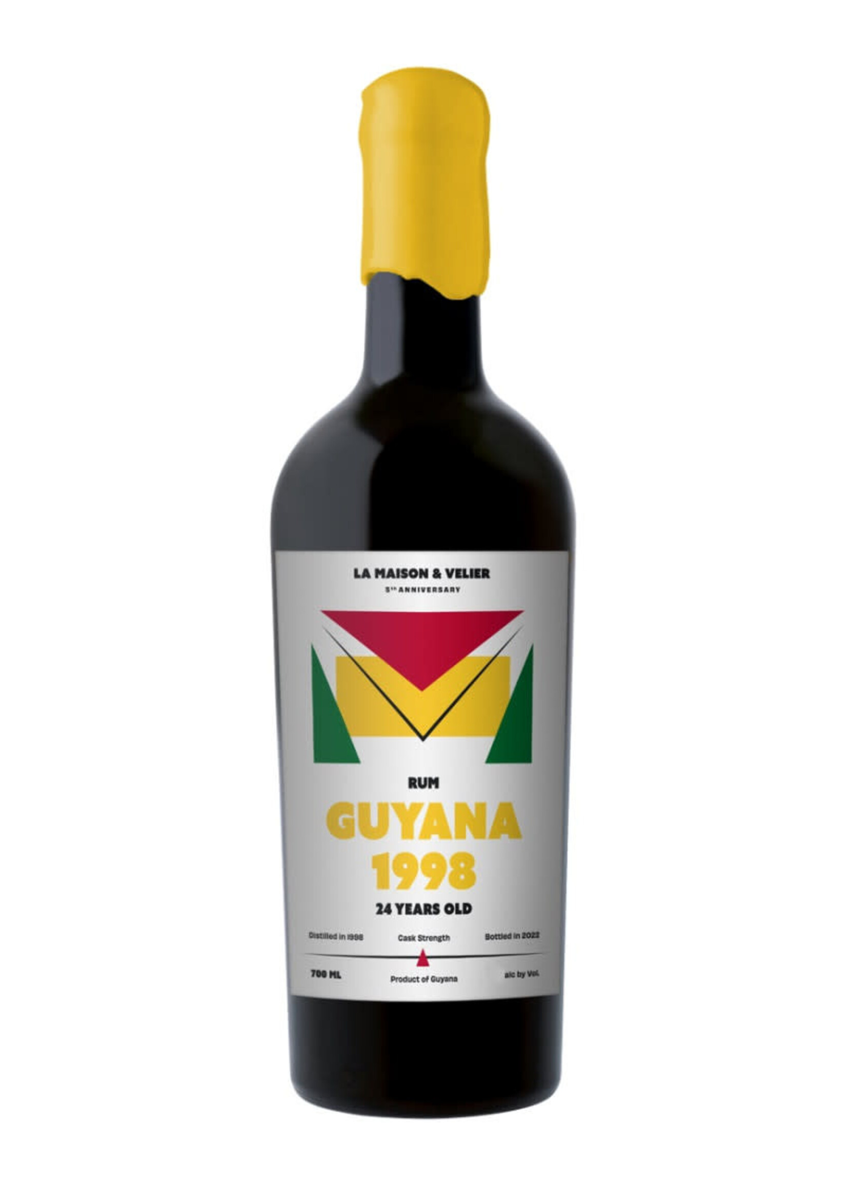 La Maison & Velier La Maison & Velier / Flag Series Guyana 1998 Cask Strength 60.2% abv / 700mL
