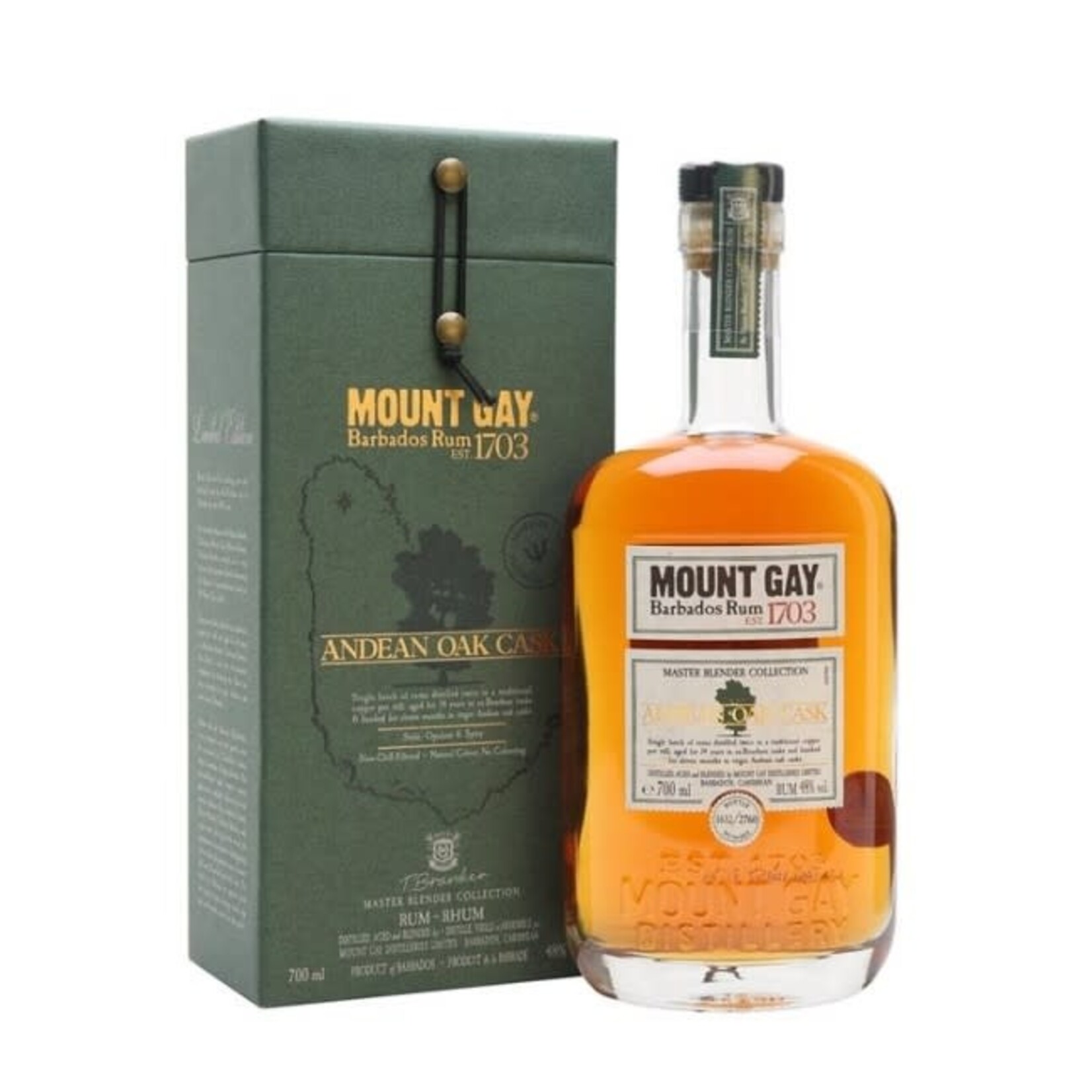 Mount Gay / Master Blender Collection 14 Years Old Andean Oak Cask Rum 94 Proof / 750mL