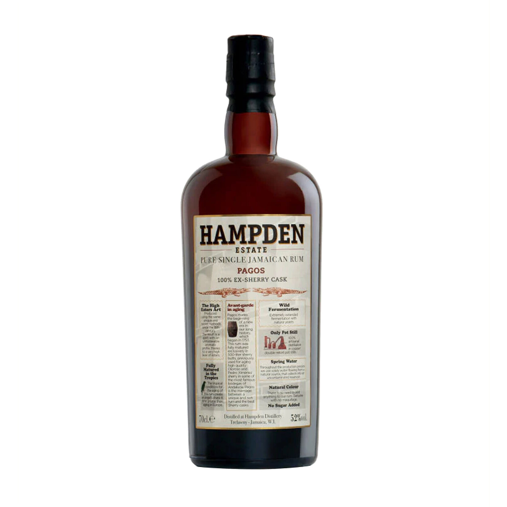 Hampden Hampden / Pagos Ex-Sherry Cask Jamaican Rum 52% abv / 750mL