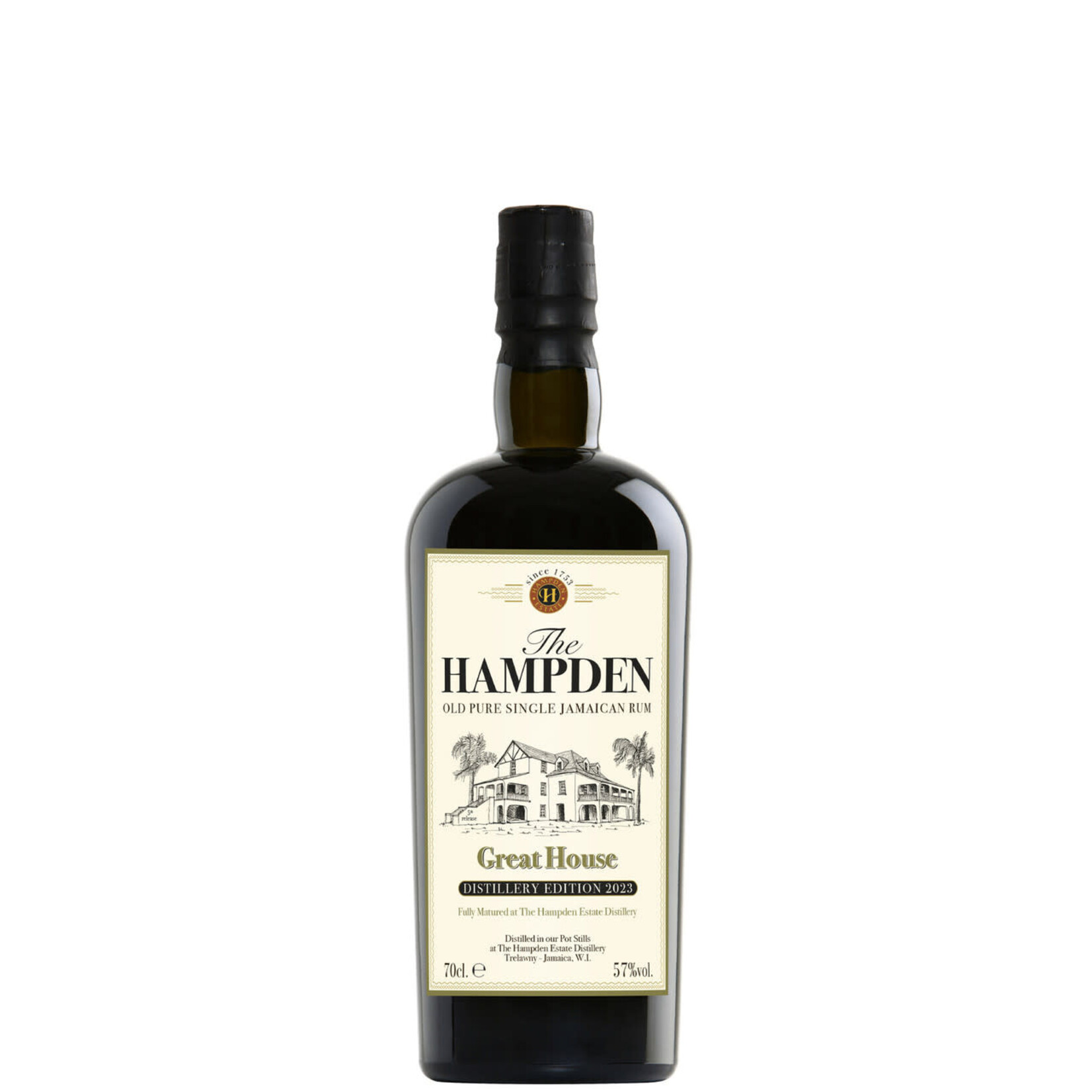 Hampden Hampden / Great House Jamaican Rum 2023 57% abv / 750mL