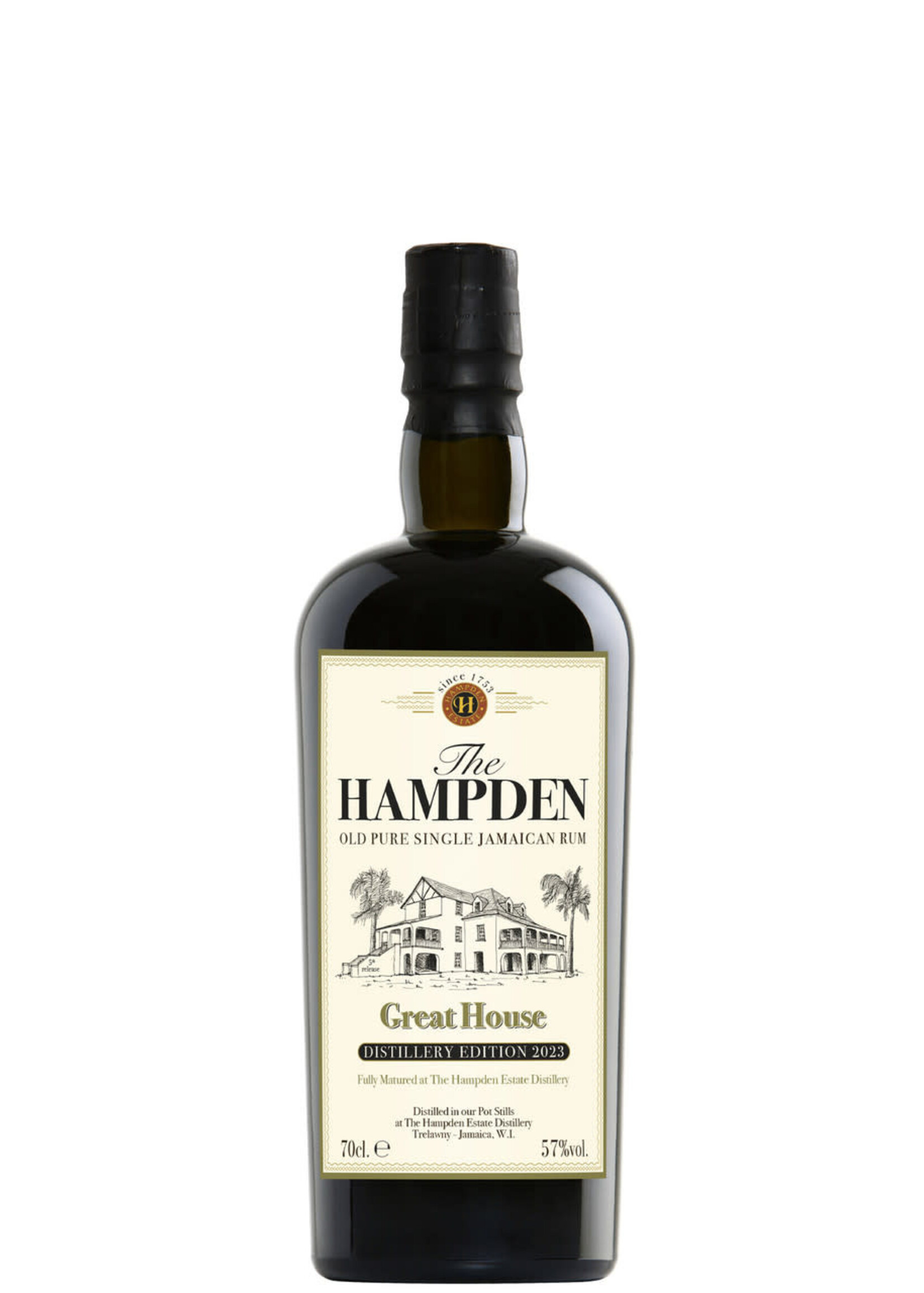 Hampden Hampden / Great House Jamaican Rum 2023 57% abv / 750mL