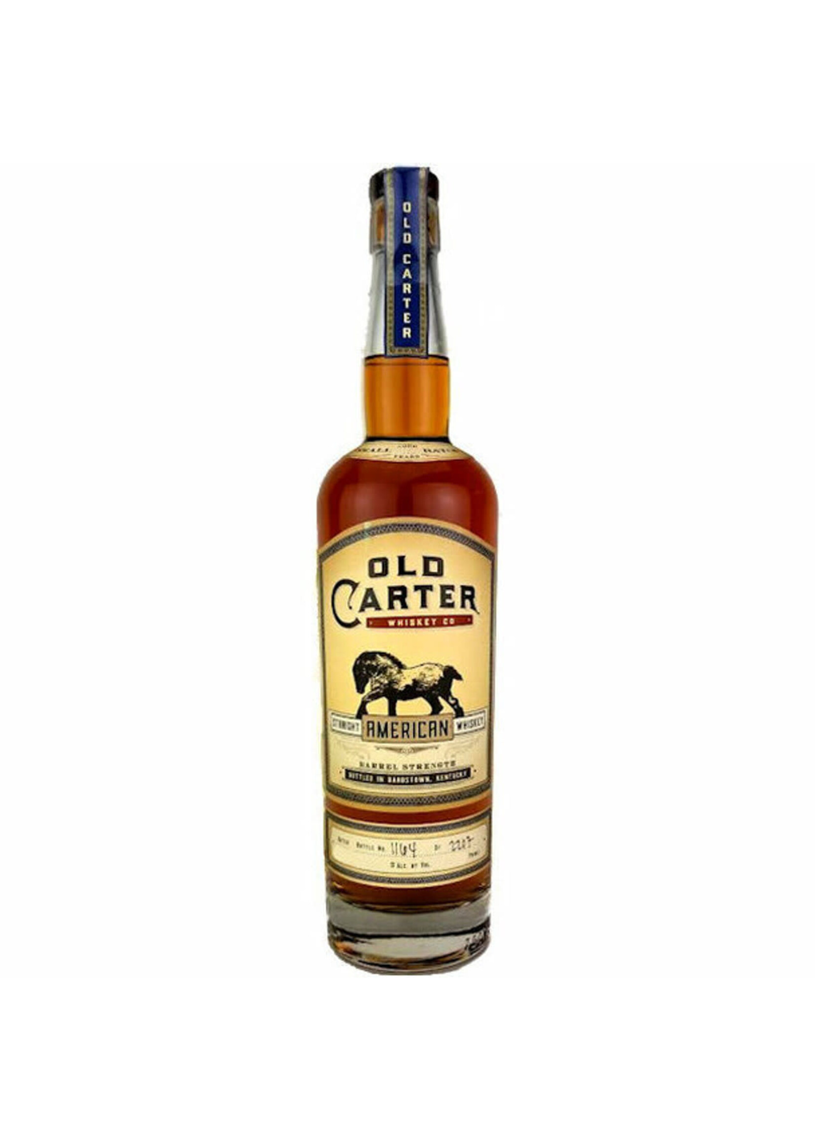 Old Carter Old Carter Whiskey Co. / Batch 10 Barrel Strength Straight American Whiskey / 750mL