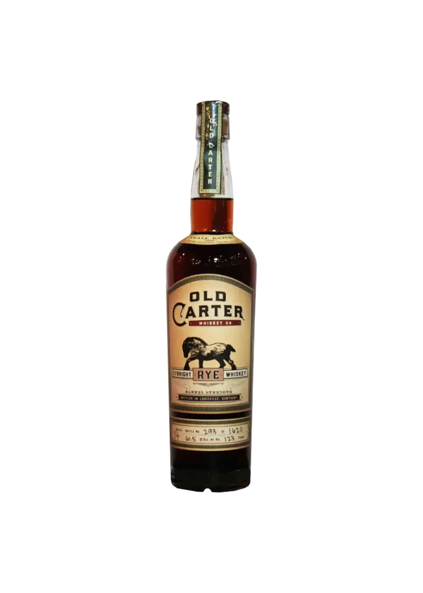 Old Carter Old Carter Whiskey Co. / Batch 14 Barrel Strength Straight Rye Whiskey / 750mL