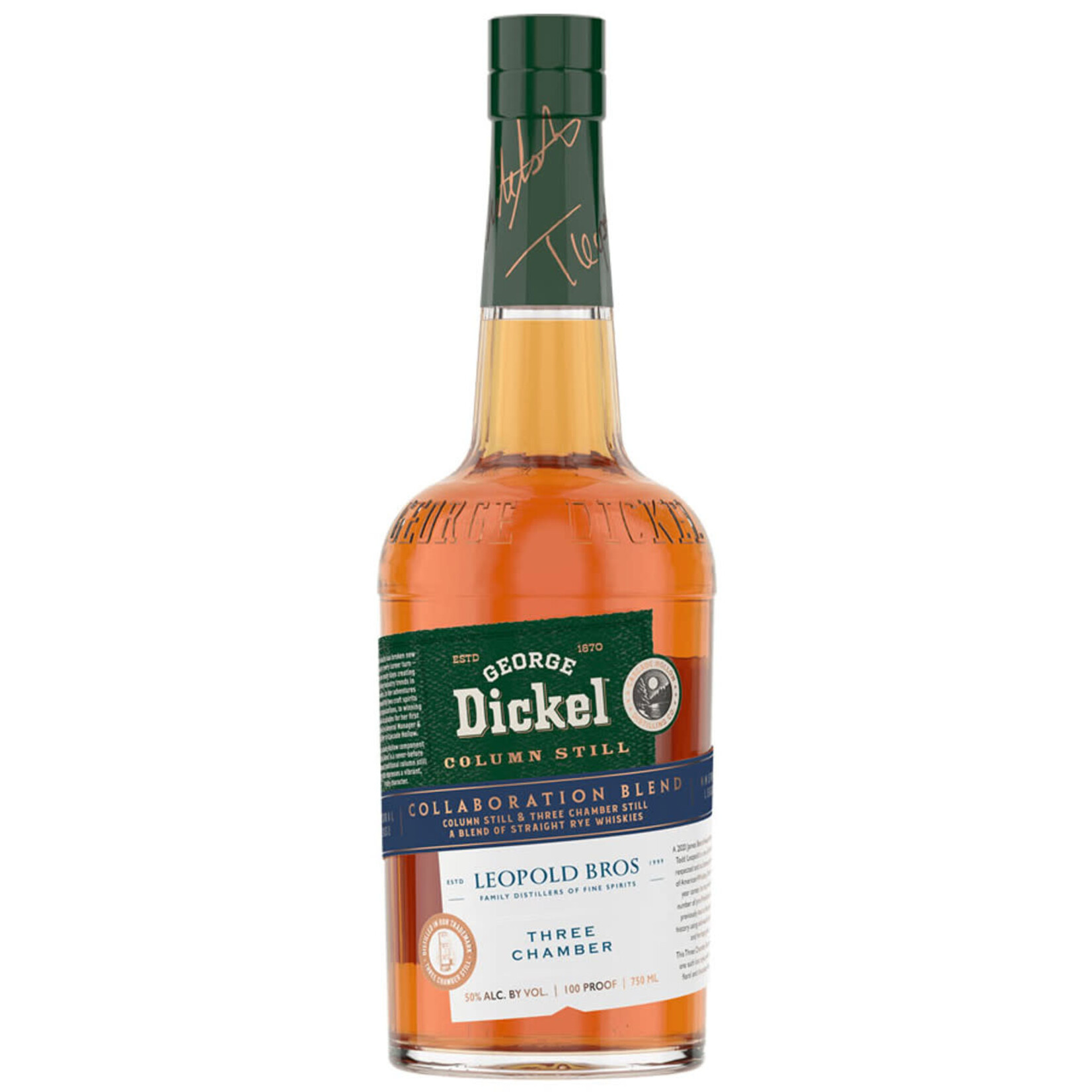 George Dickel George Dickel & Leopold Bros / 'Collaboration Blend' Rye Whiskey / 750mL