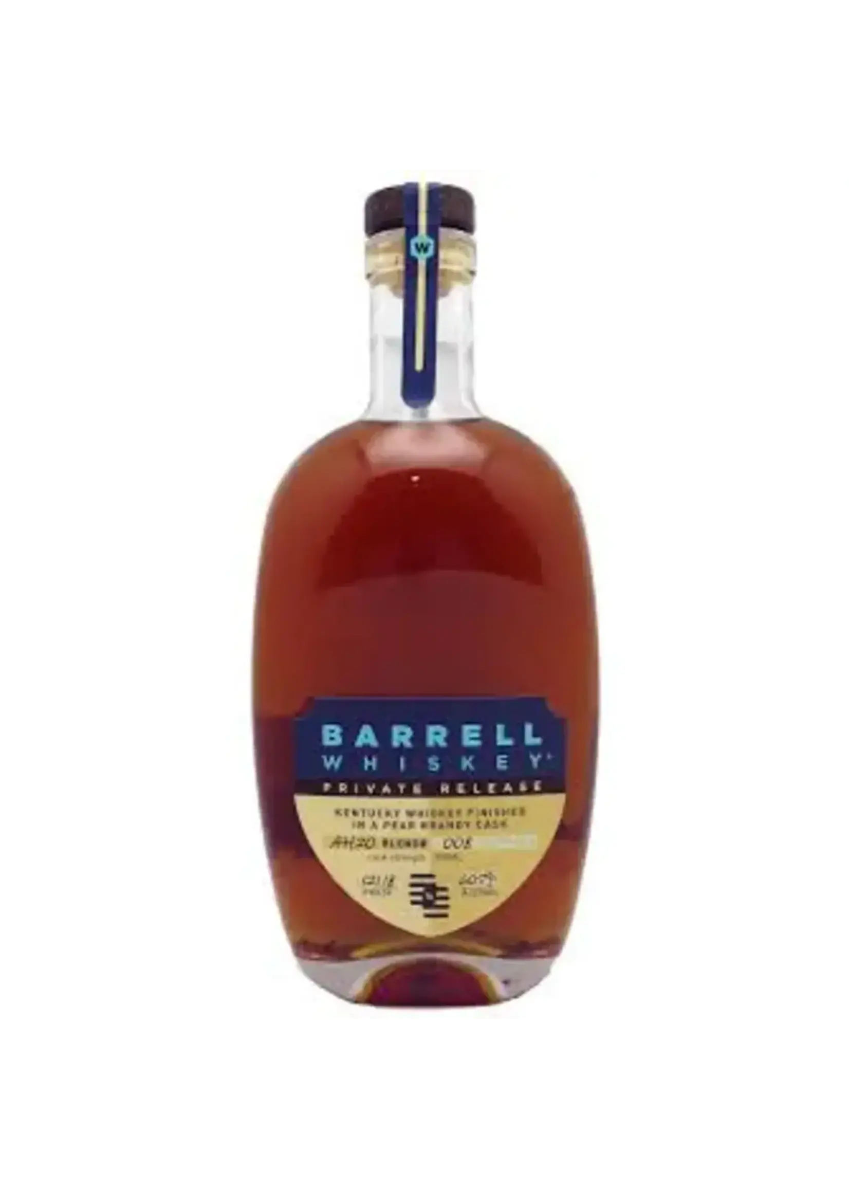 Barrell Craft Spirits Barrell Craft Spirits / Private Release Pear Brandy Cask Finished Kentucky Straight Whiskey / 750mL