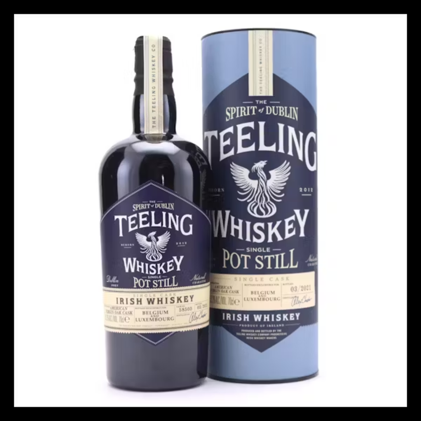 Teeling Teeling / NY Single Cask Single Pot Still Virgin American Oak 58.5% abv / 750mL