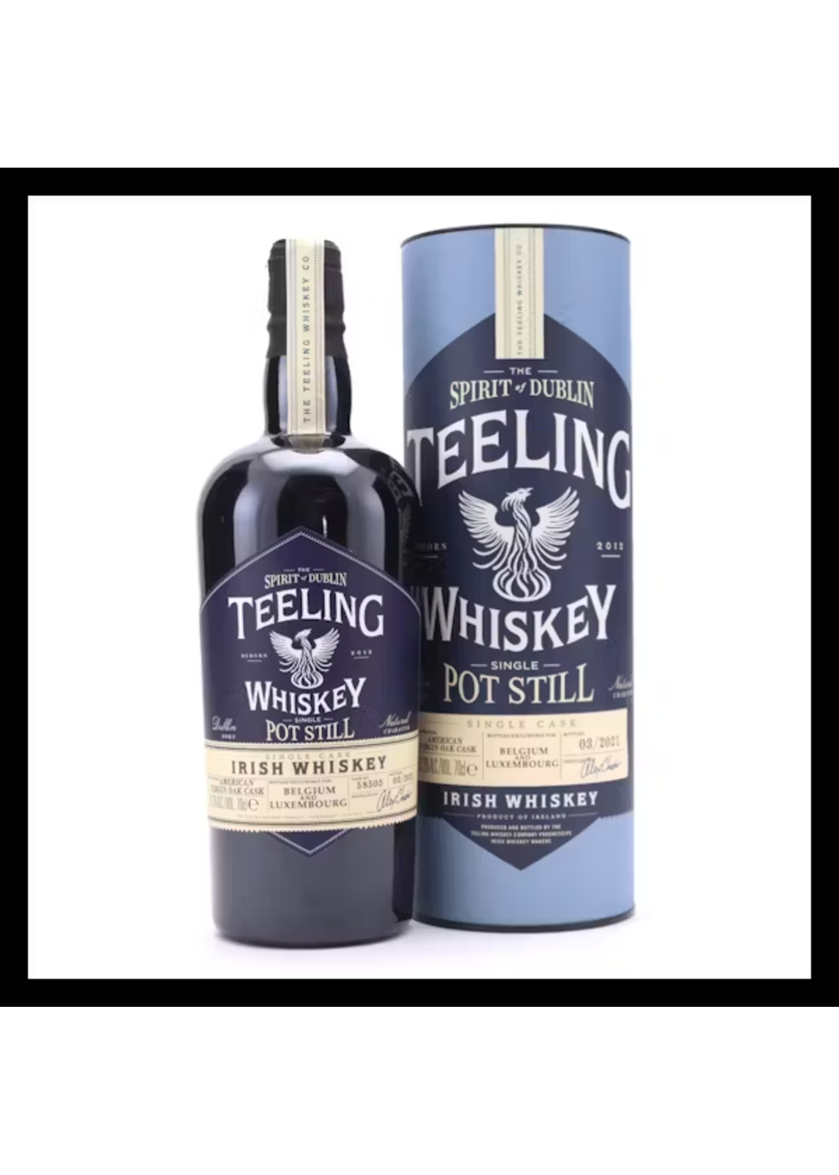 Teeling Teeling / NY Single Cask Single Pot Still Virgin American Oak 58.5% abv / 750mL