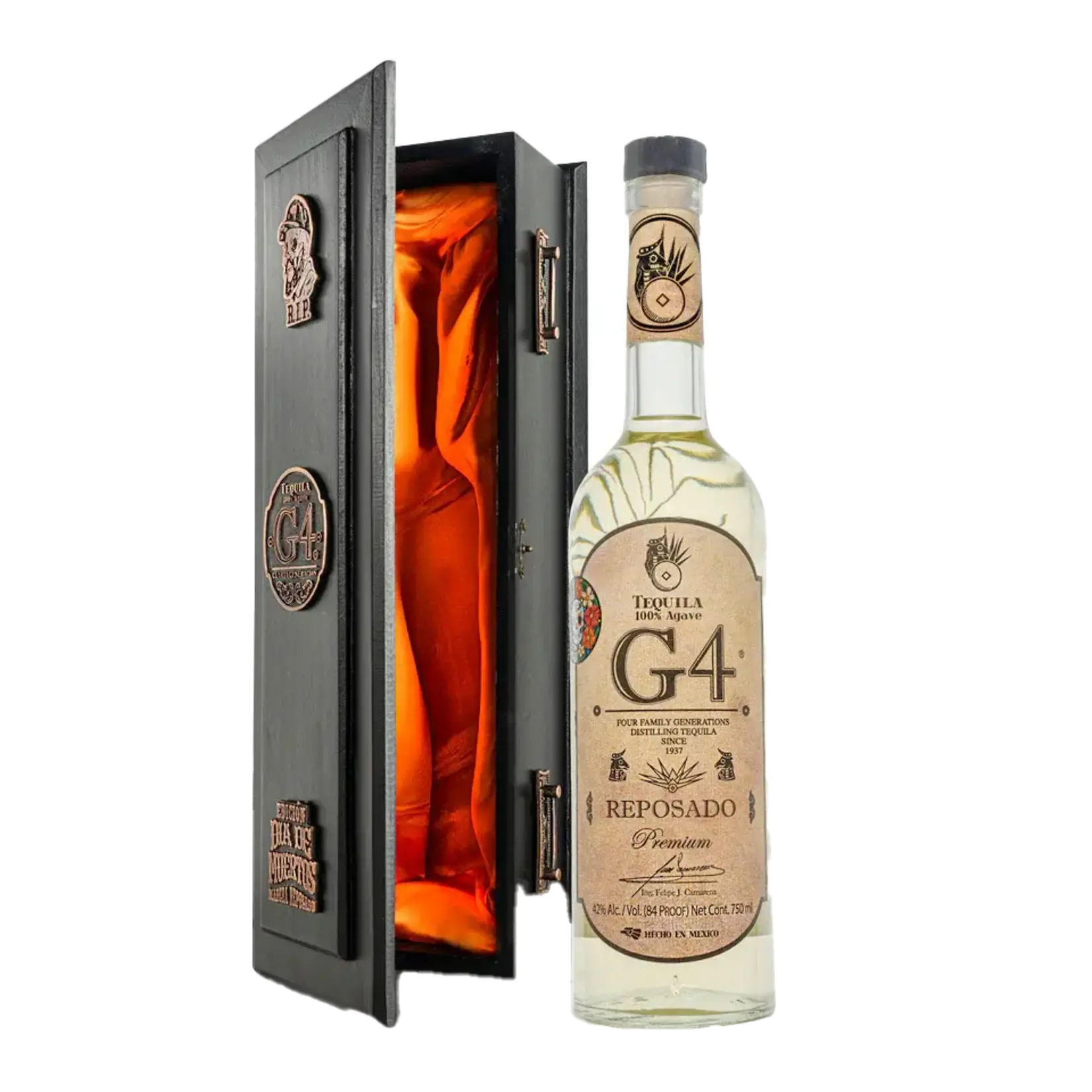G4 Tequila / Reposado Edicion Dia De Muertos Madera 42% abv / 750mL