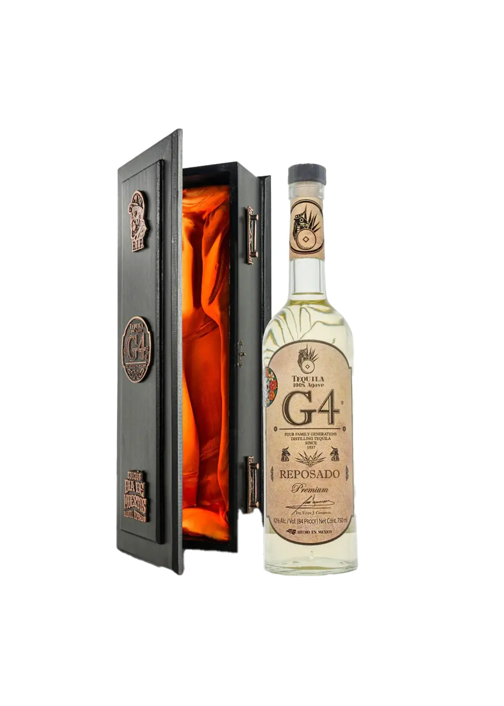 G4 Tequila / Reposado Edicion Dia De Muertos Madera 42% abv / 750mL
