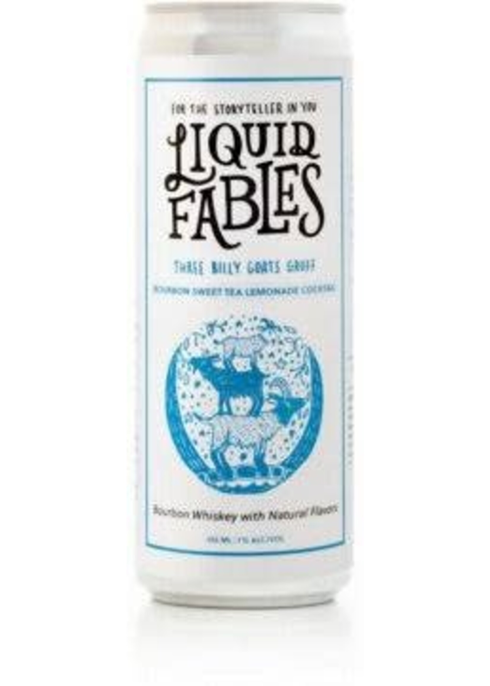 Liquid Fables Liquid Fables / Three Billy Goats Gruff Bourbon Sweet Tea Lemonade Cocktail / Single 12oz Can