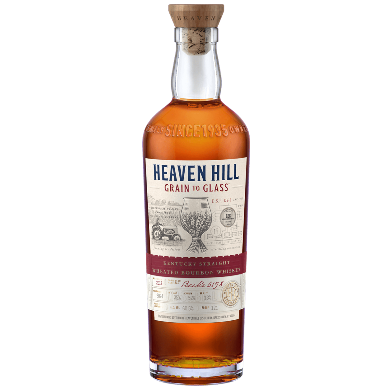 Heaven Hill Heaven Hill / Grain to Glass Straight Wheated Bourbon Whiskey / 700mL