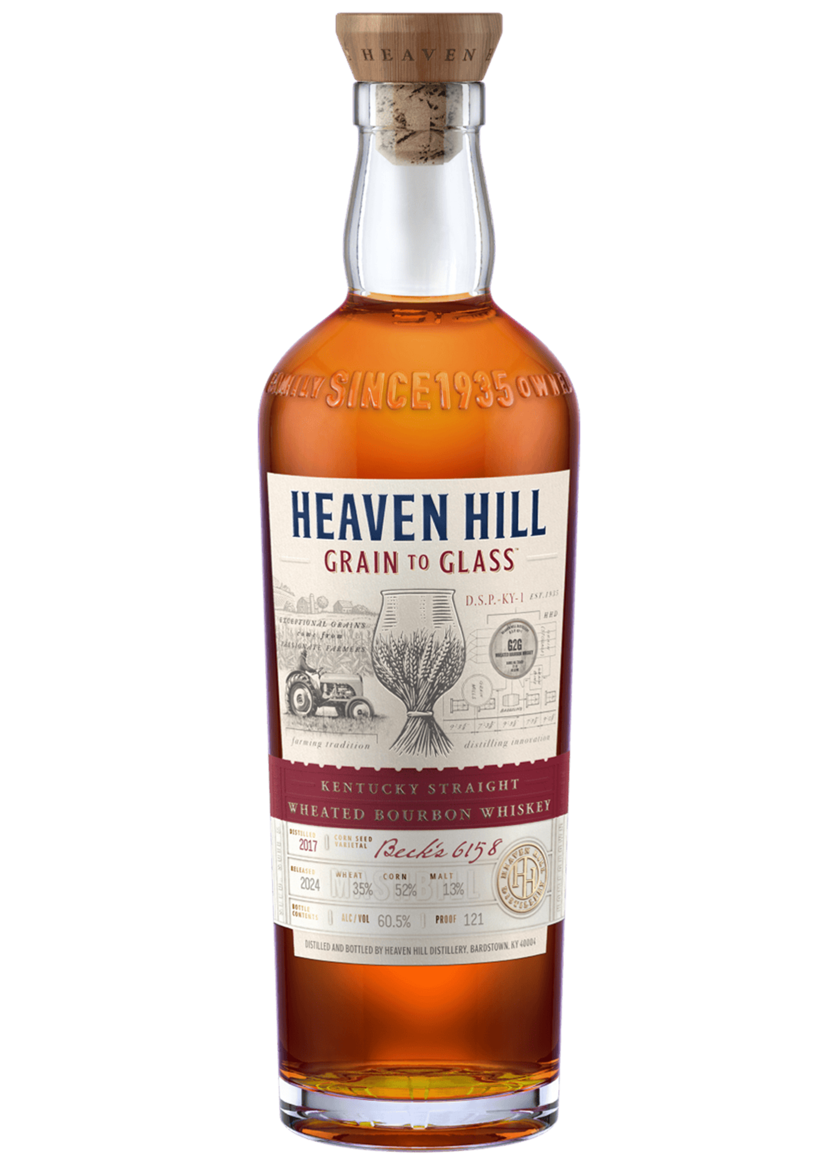 Heaven Hill Heaven Hill / Grain to Glass Straight Wheated Bourbon Whiskey / 700mL