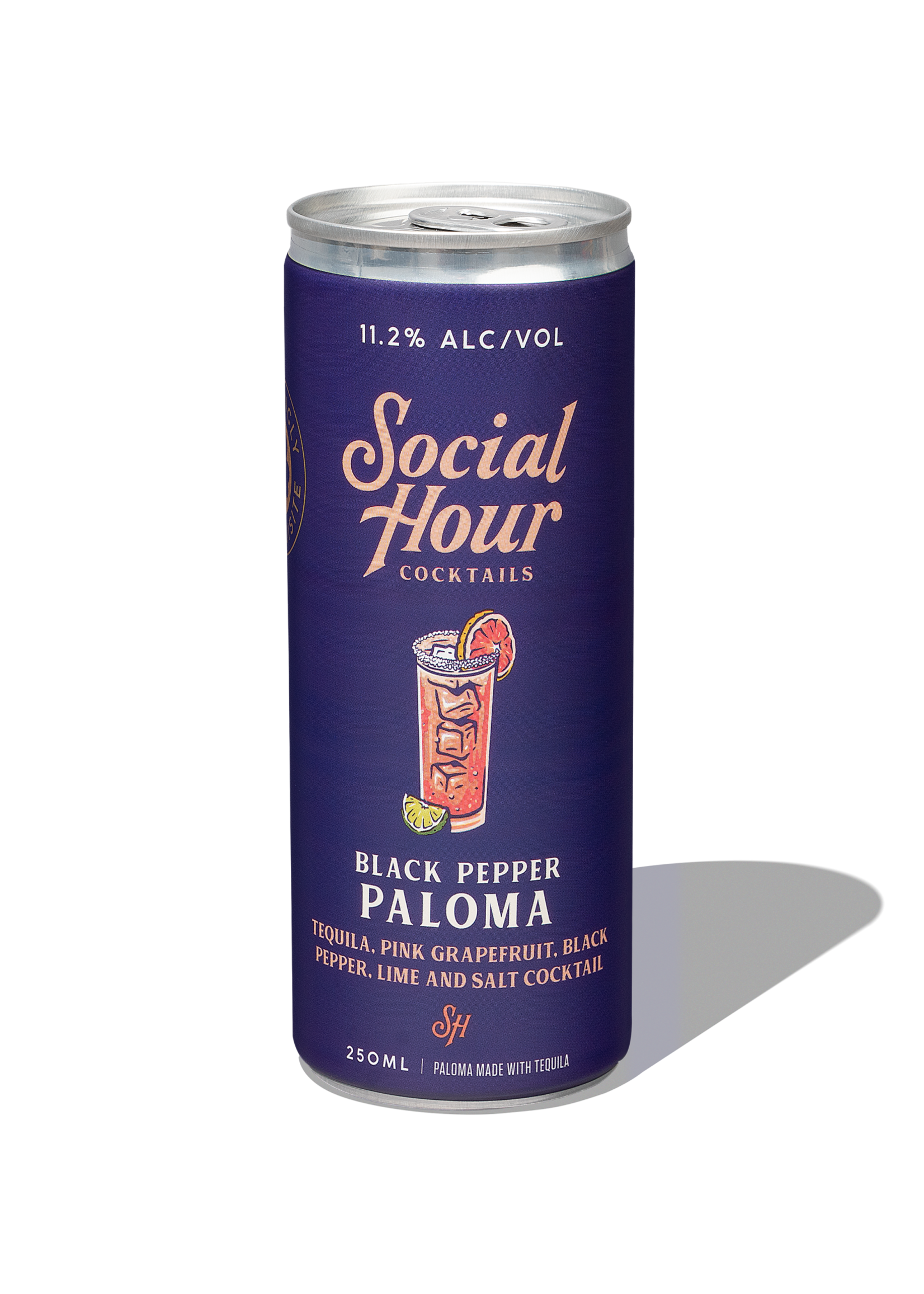 Social Hour Cocktails Social Hour Cocktails / Black Pepper Paloma / 250mL Single Can