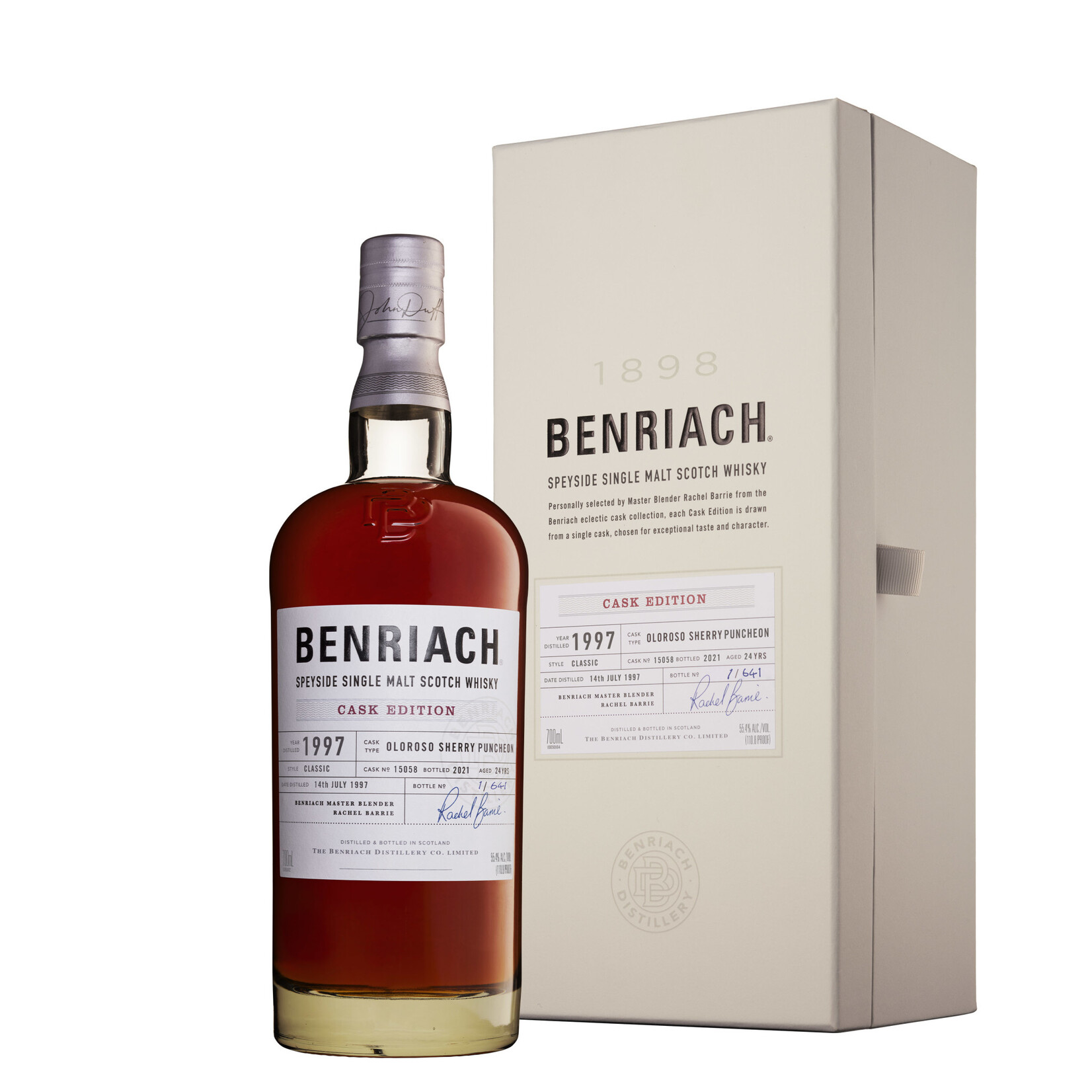 Benriach The BenRiach / Cask Edition 24 Year Old Oloroso Sherry Puncheon Single Malt Scotch Whisky / 750mL