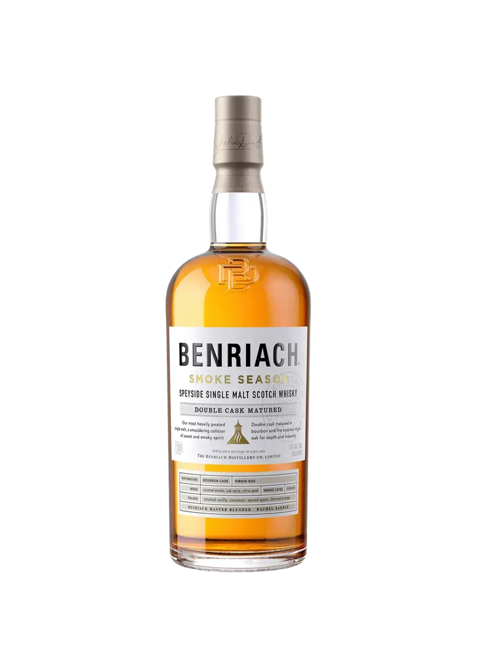 The BenRiach / Smoke Season Double Cask Matured Single Malt Scotch Whisky / 750mL