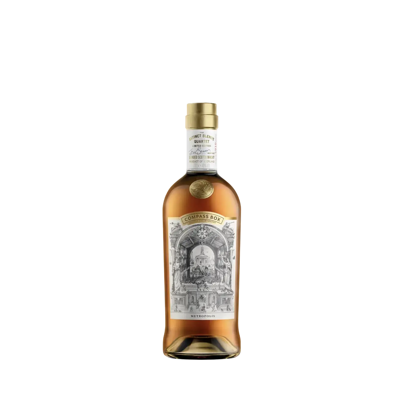Compass Box Compass Box / Limited Edition Metropolis The Extinct Blends Quartet Blended Scotch Whisky / 700mL