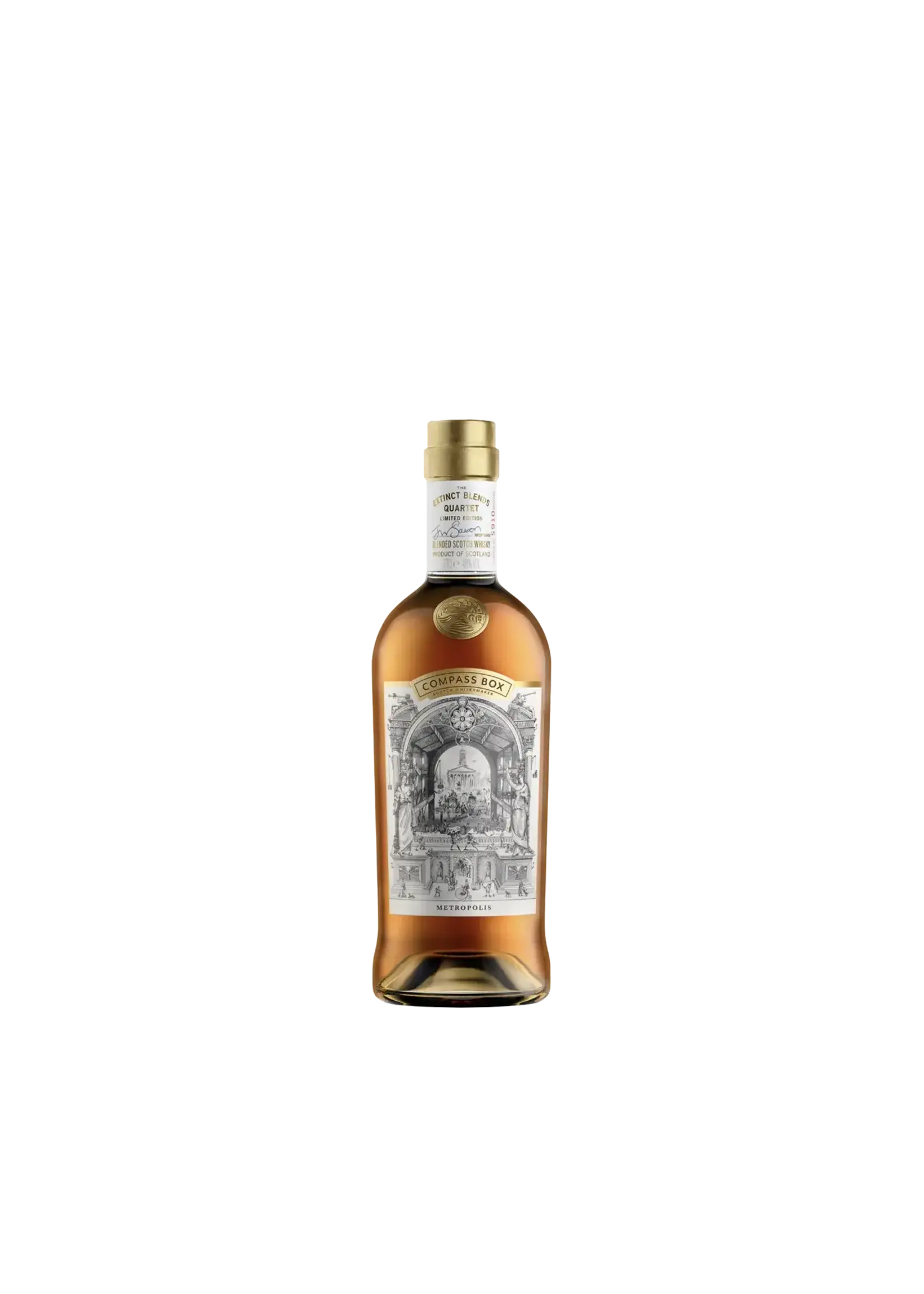 Compass Box Compass Box / Limited Edition Metropolis The Extinct Blends Quartet Blended Scotch Whisky / 700mL
