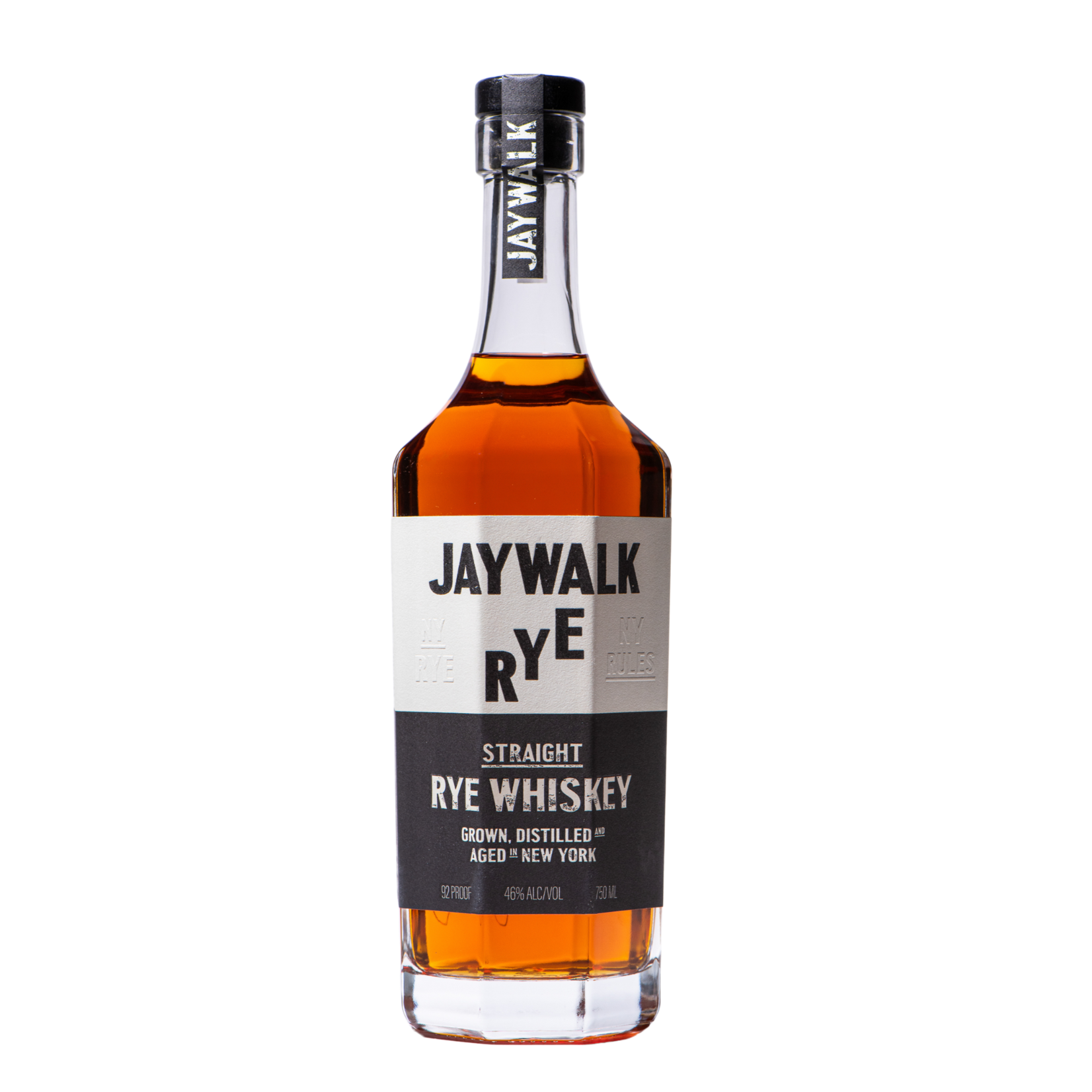 Jaywalk / Straight Rye Whiskey 92 Proof / 750mL