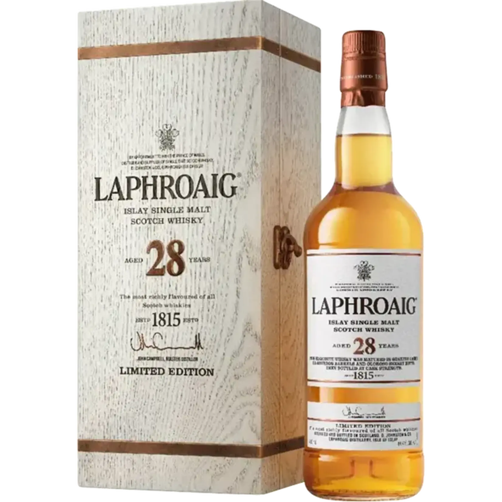 Laphroig Laphroaig / 28 Year Old Single Malt Scotch Whisky / 750mL