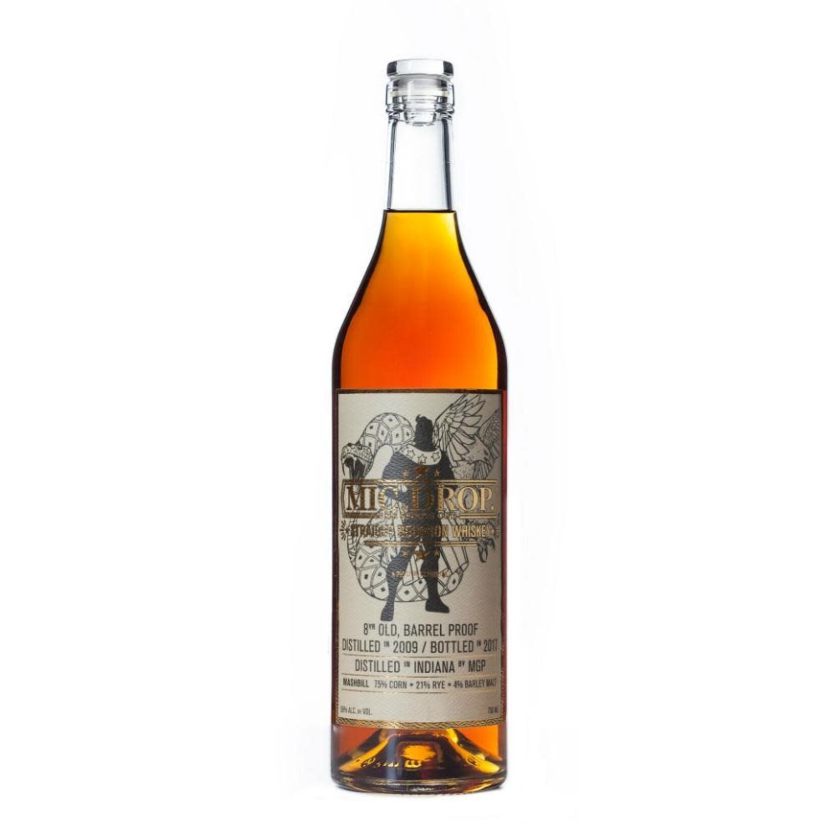 Mic Drop Mic Drop / L20-01 4 Year Old Kentucky Straight Rye Whiskey / 750mL