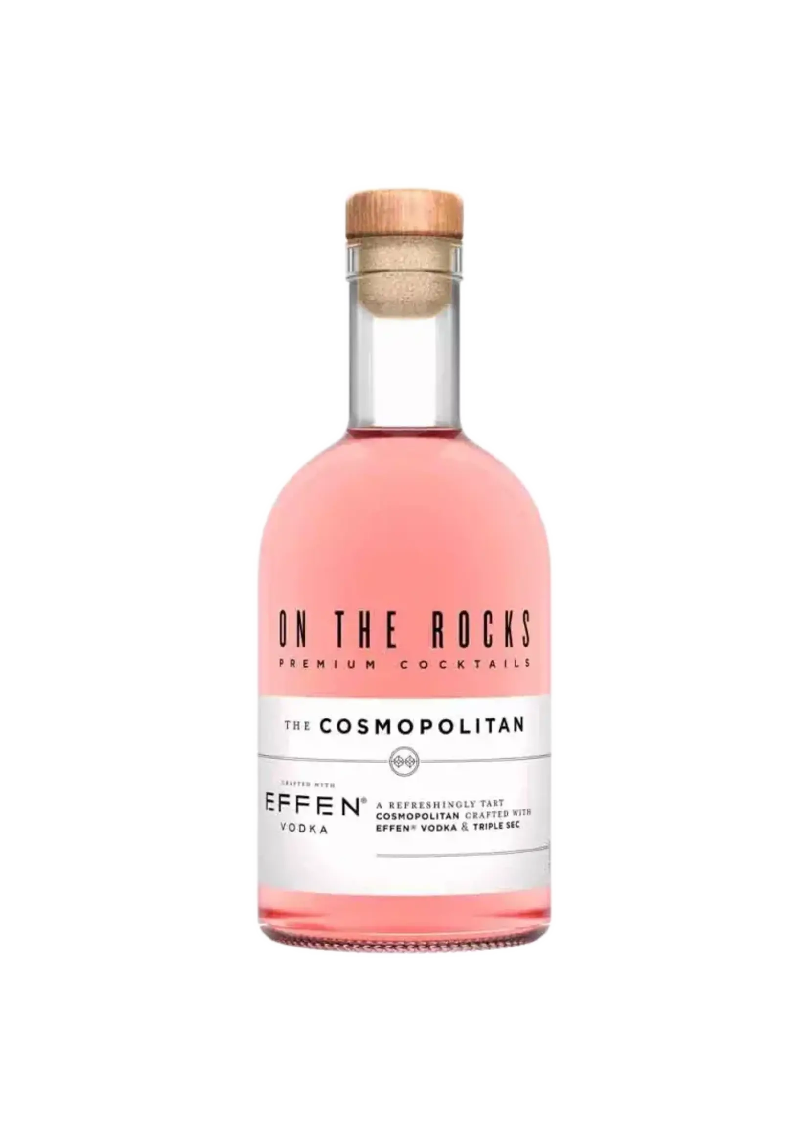 On The Rocks On The Rocks Cocktails / Cosmopolitan with Effen Vodka 20% abv / 750mL