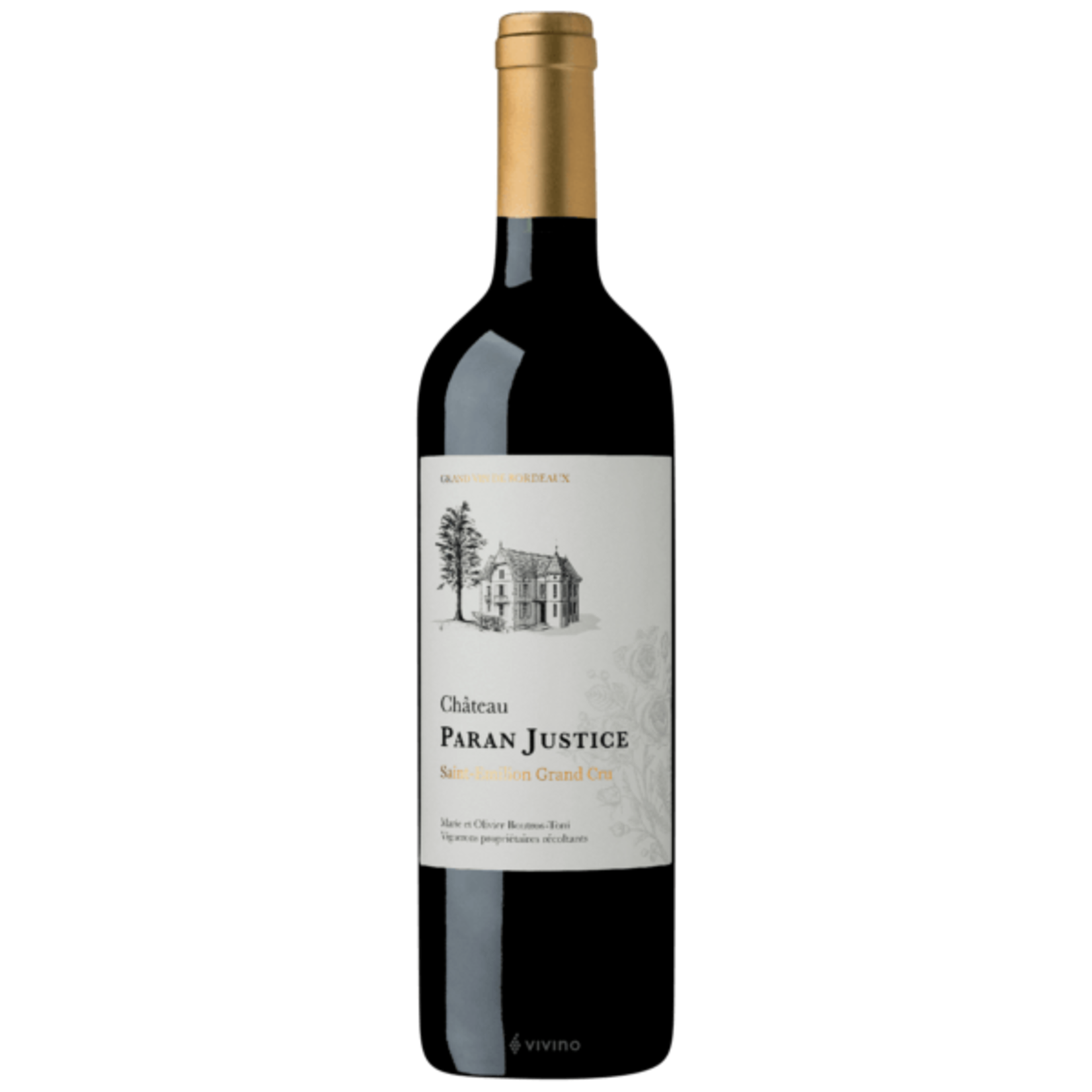 Chateau Paran-Justice Chateau Paran-Justice / Saint-Emilion Grand Cru / 750mL