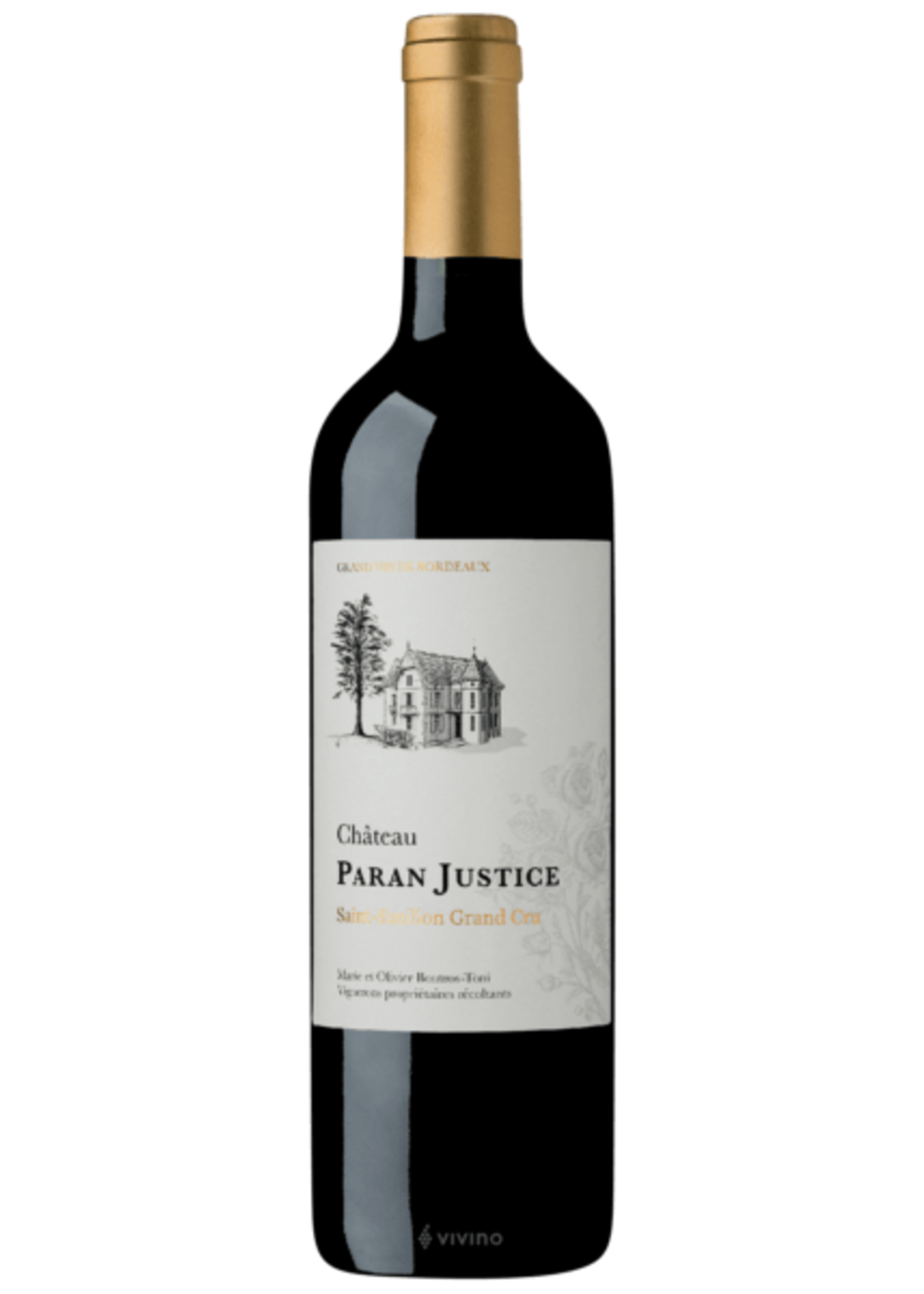 Chateau Paran-Justice Chateau Paran-Justice / Saint-Emilion Grand Cru / 750mL