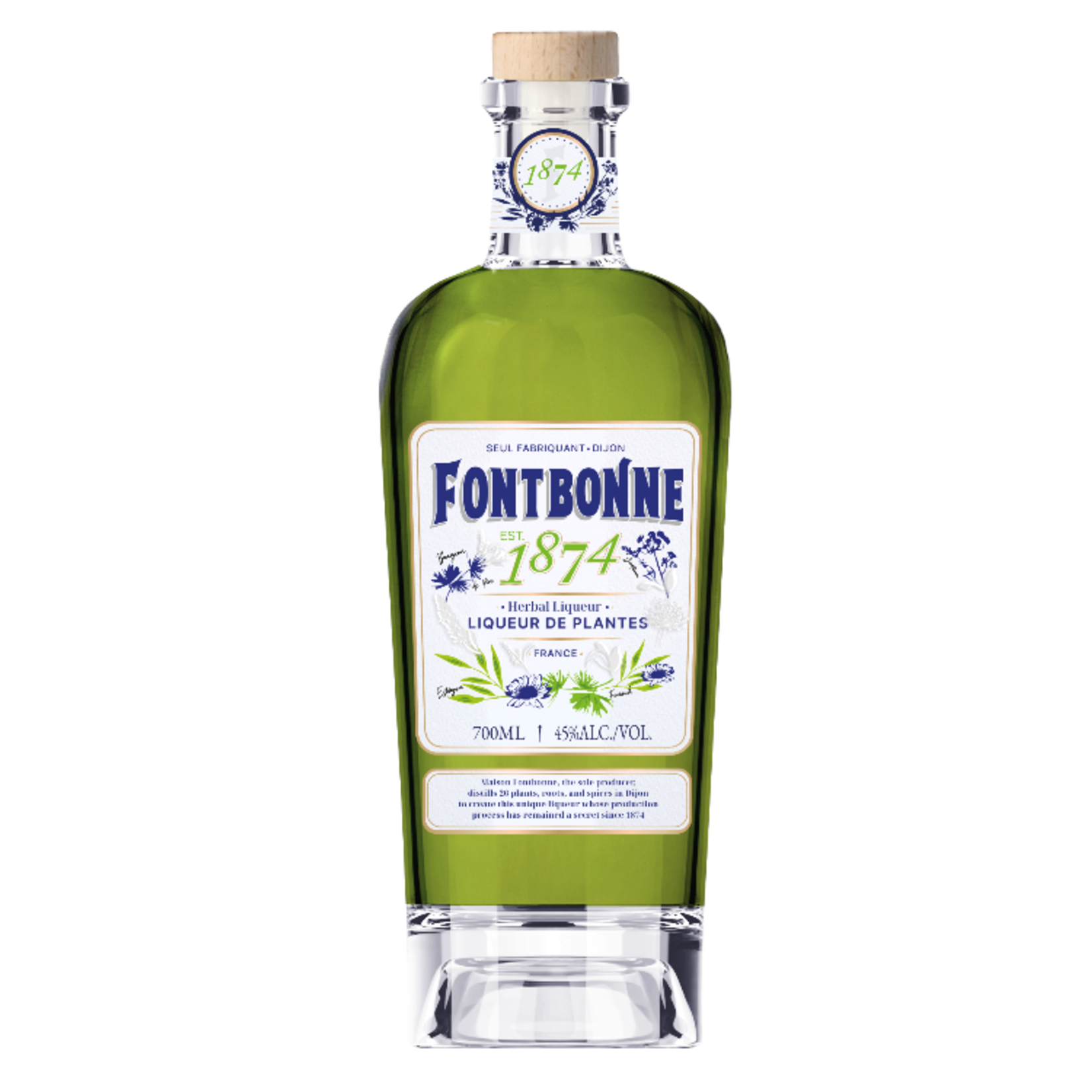 Fontbonne Fontbonne / Herbal Liqueur De Plantes 90 Proof / 700mL